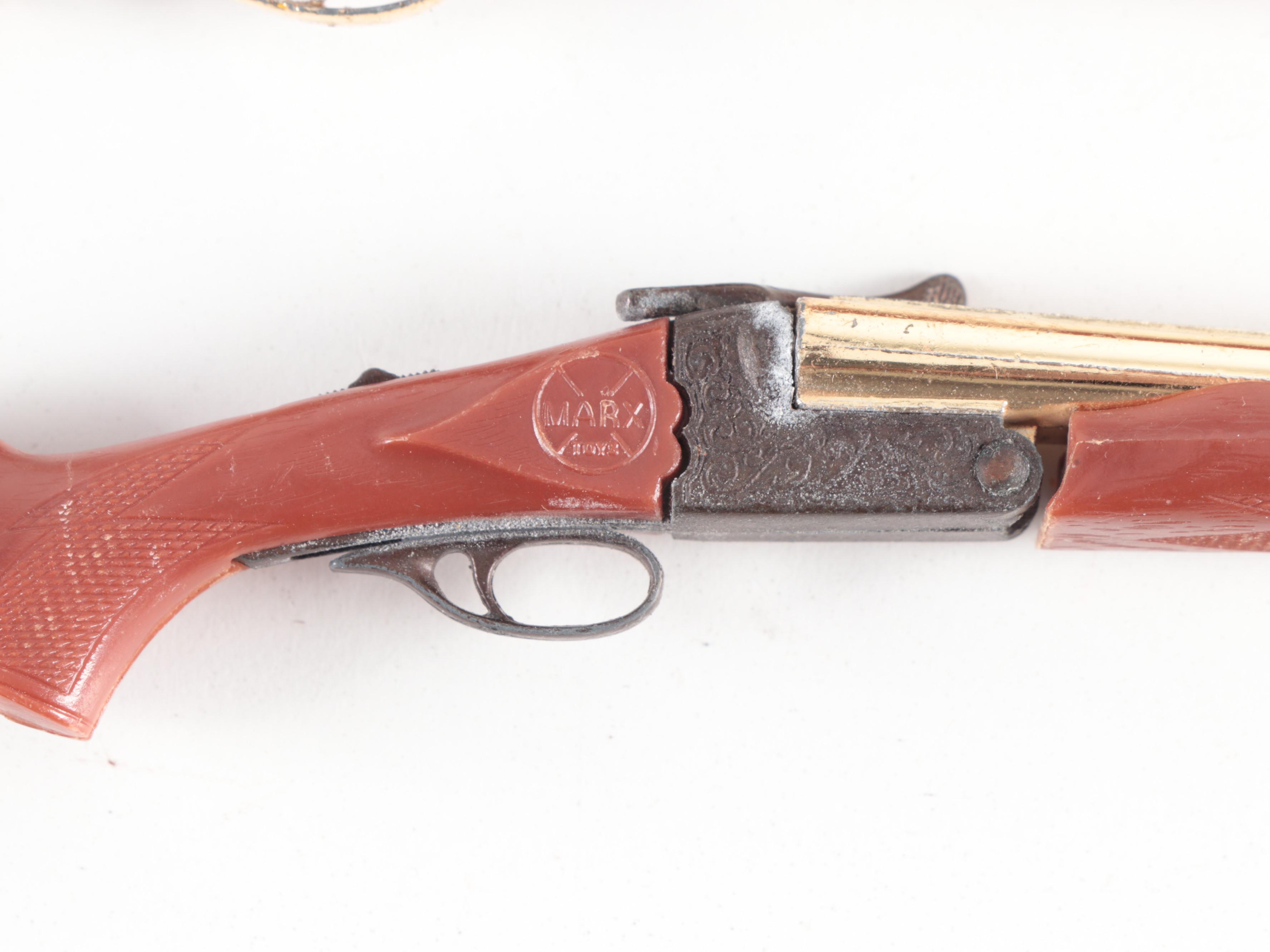 Marx Springfield Rifle and Other Miniature Model Toy Firearms