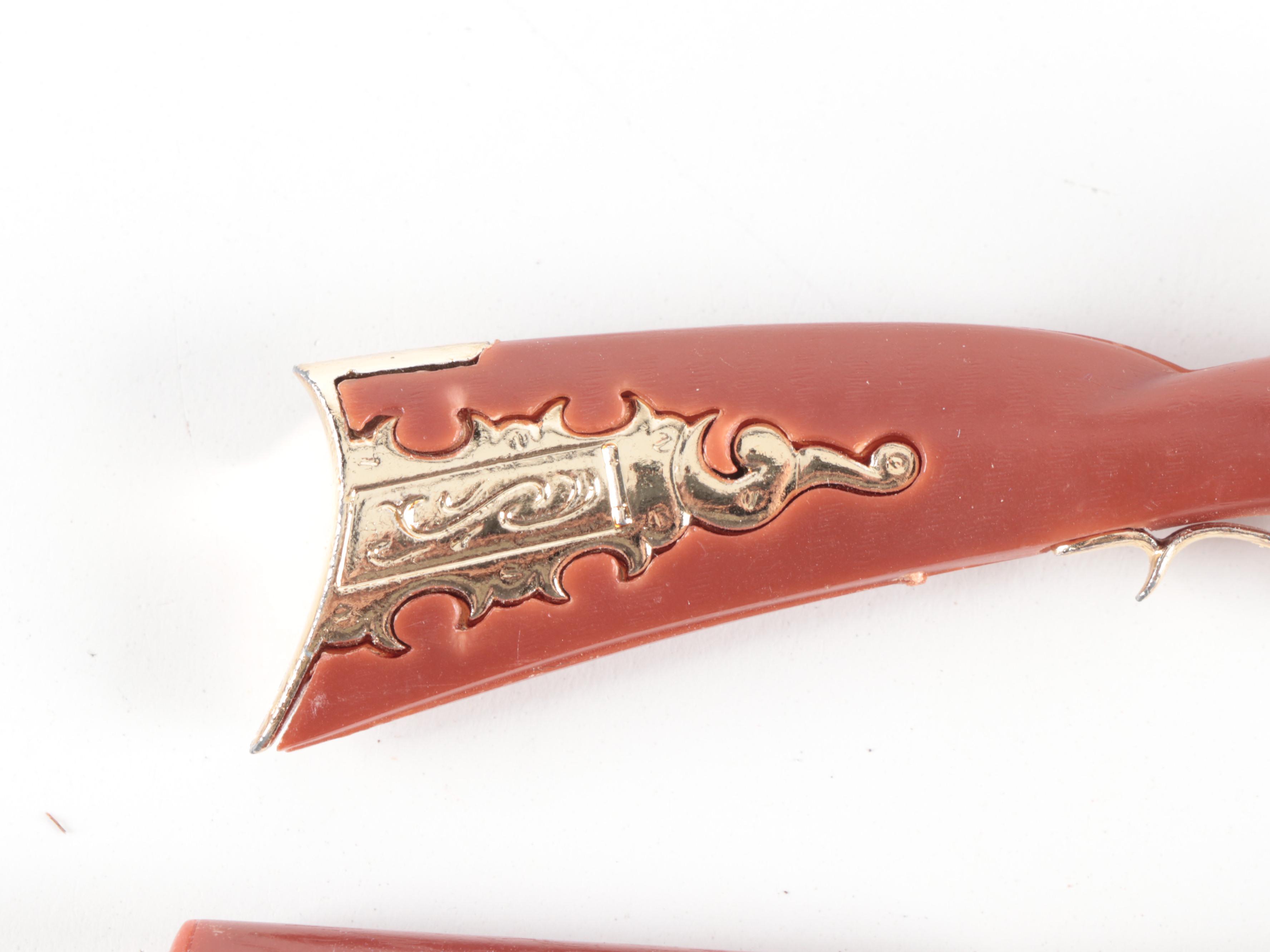 Marx Springfield Rifle and Other Miniature Model Toy Firearms