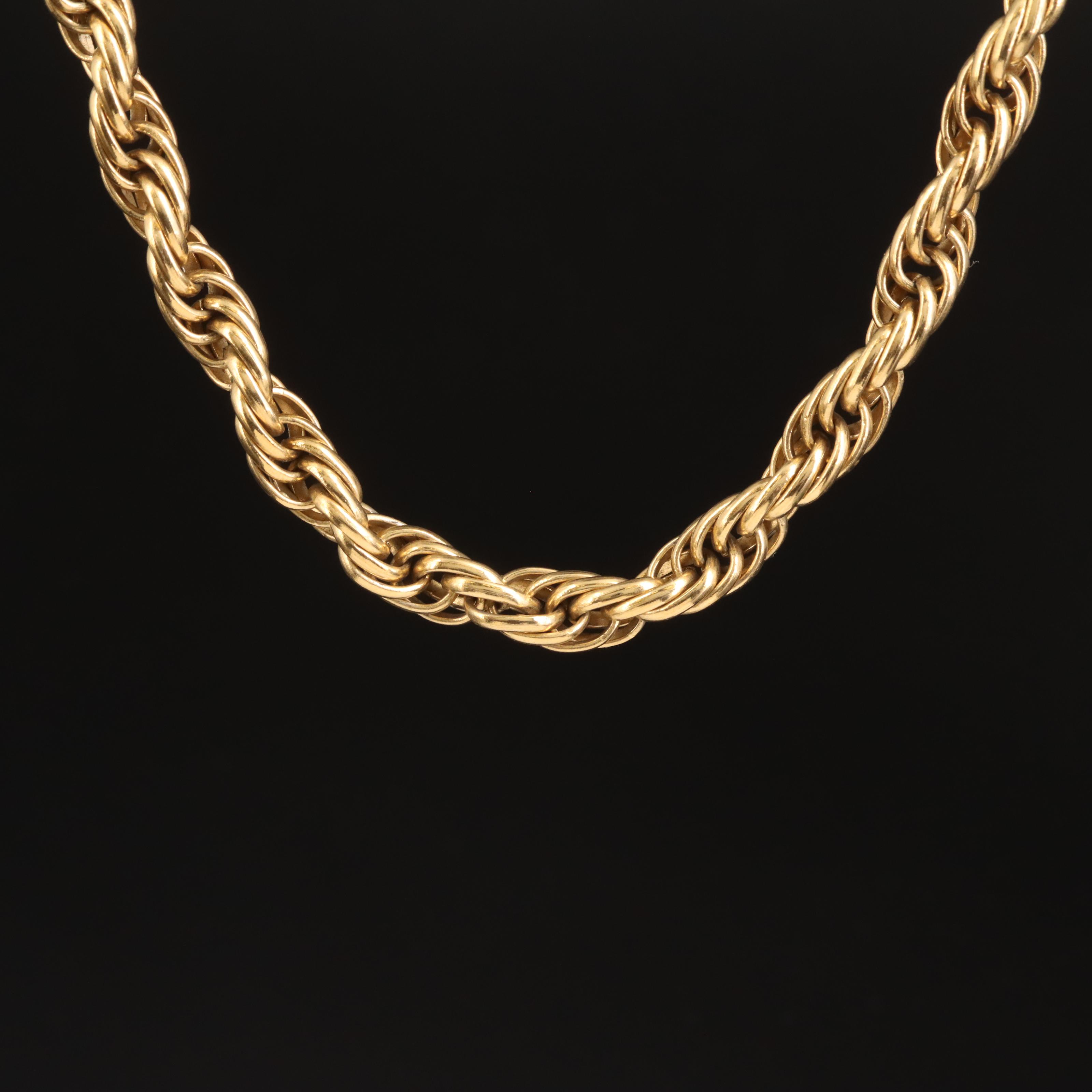 Givenchy Rope Chain Necklace