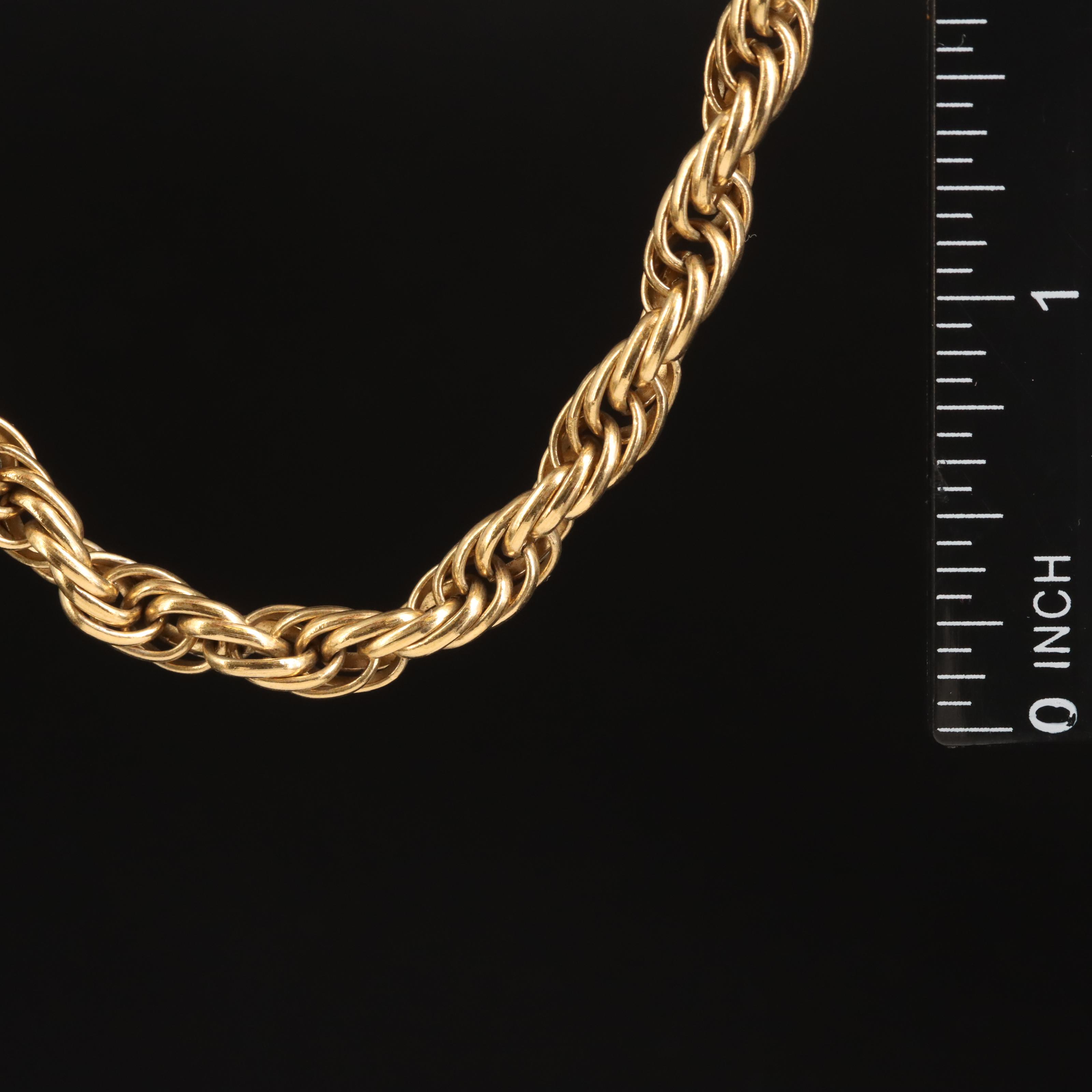 Givenchy Rope Chain Necklace