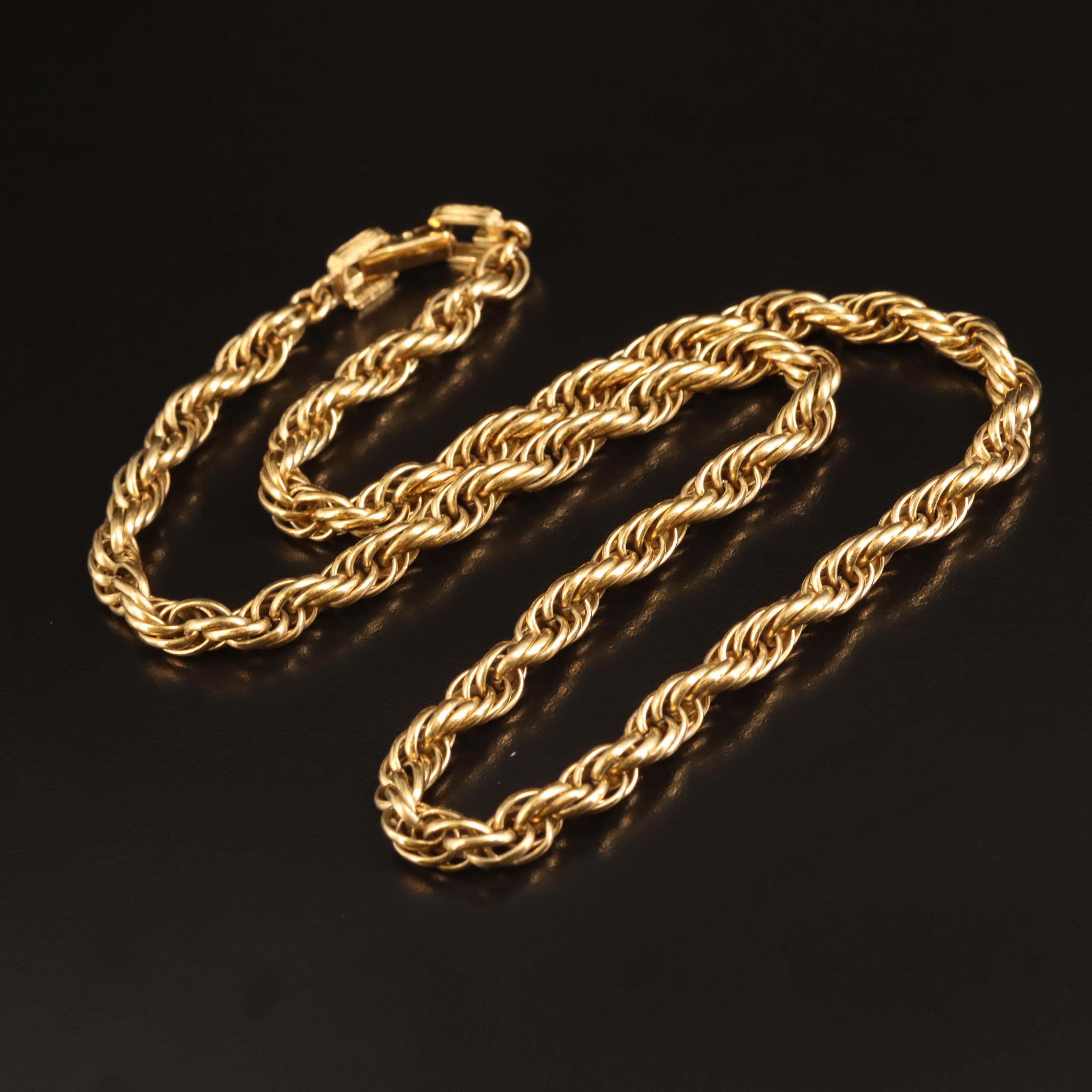 Givenchy Rope Chain Necklace