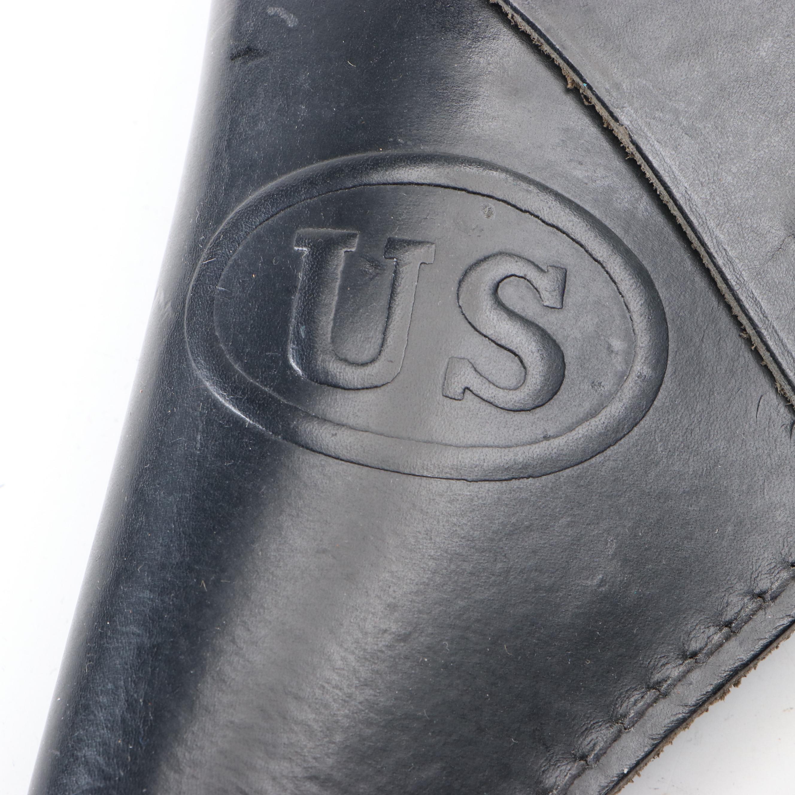 Triple K and Other Leather Reproduction Military Holsters, Ammo Pouches and More