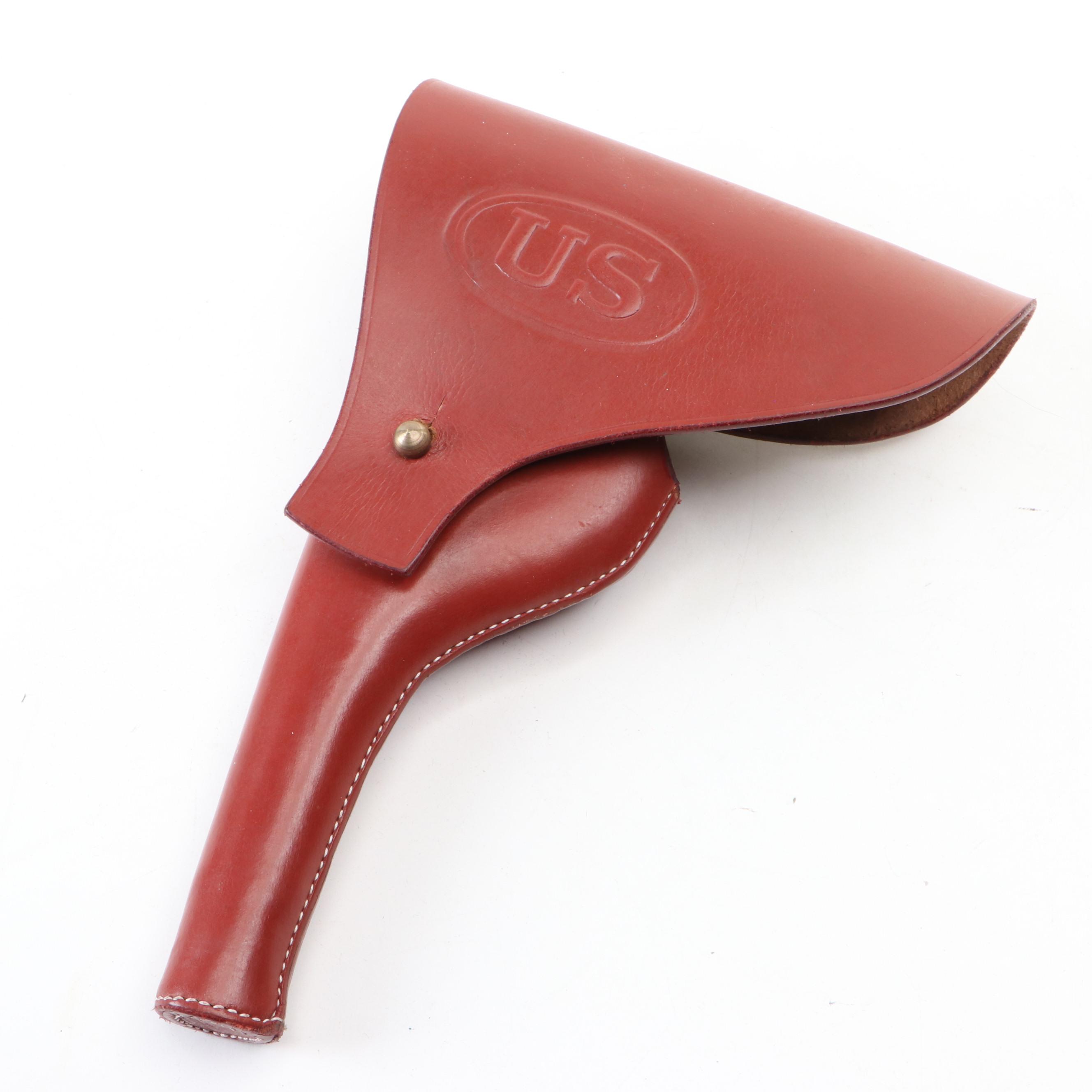 Triple K and Other Leather Reproduction Military Holsters, Ammo Pouches and More