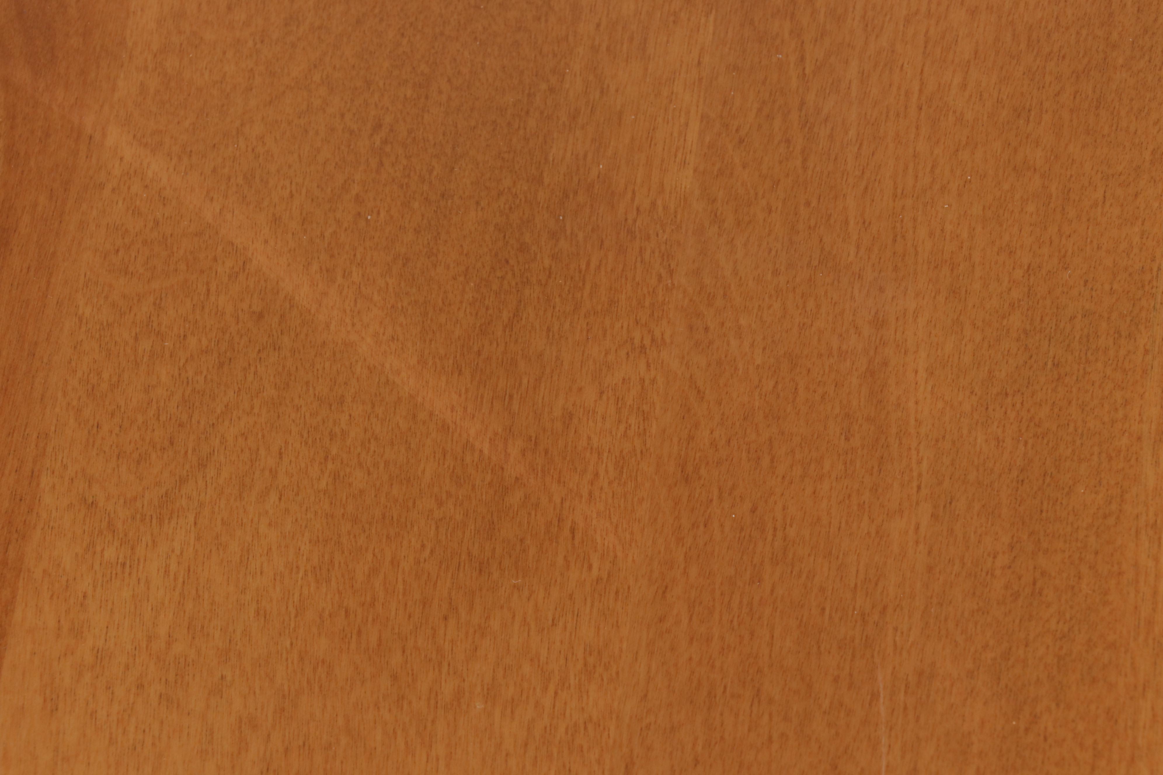 Bedard Canadian Maple Dining Table with White Painted Frame and Six Chairs