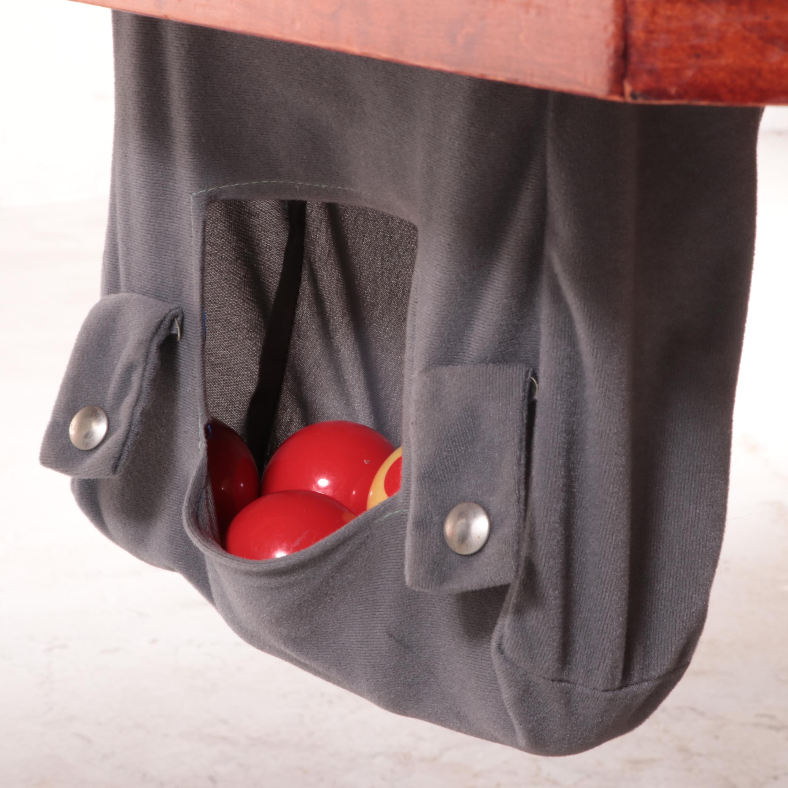 Octagonal Maple Convertible Bumper Pool, Poker and Dining Table