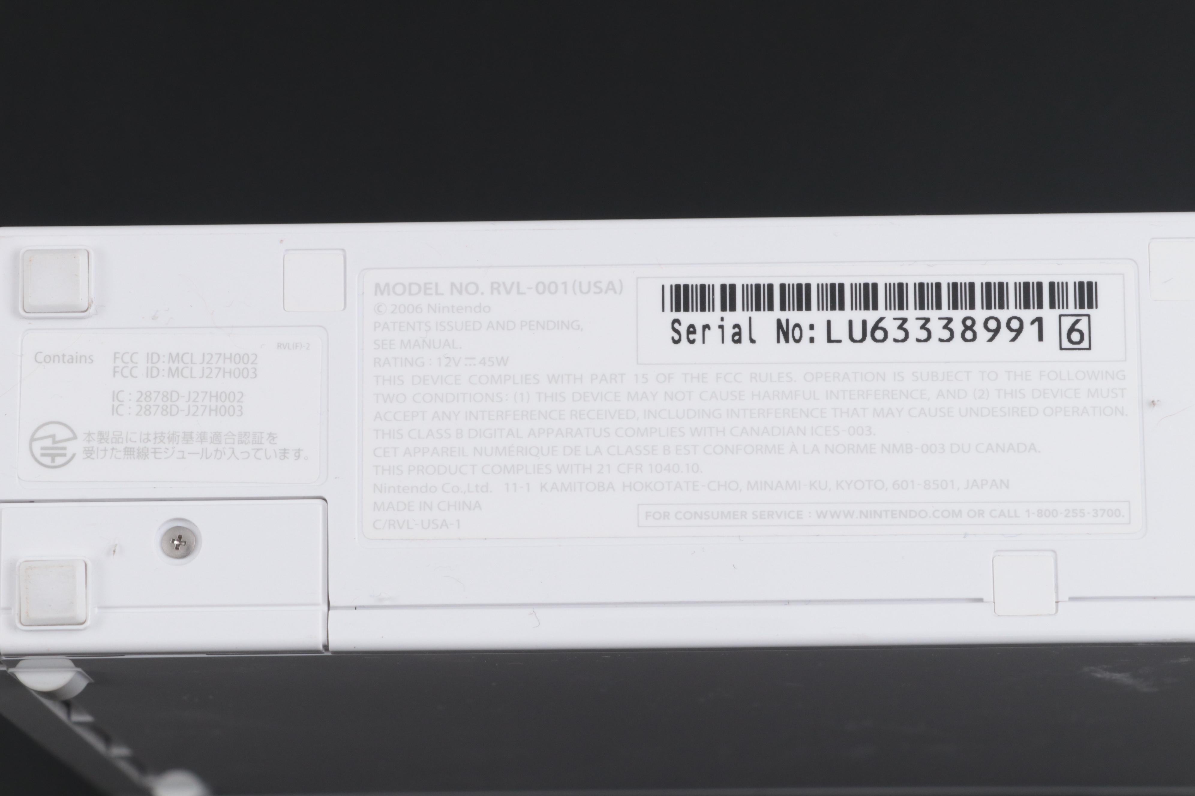 Nintendo Wii Gaming System with Games and Accessories Including Mario Kart, More