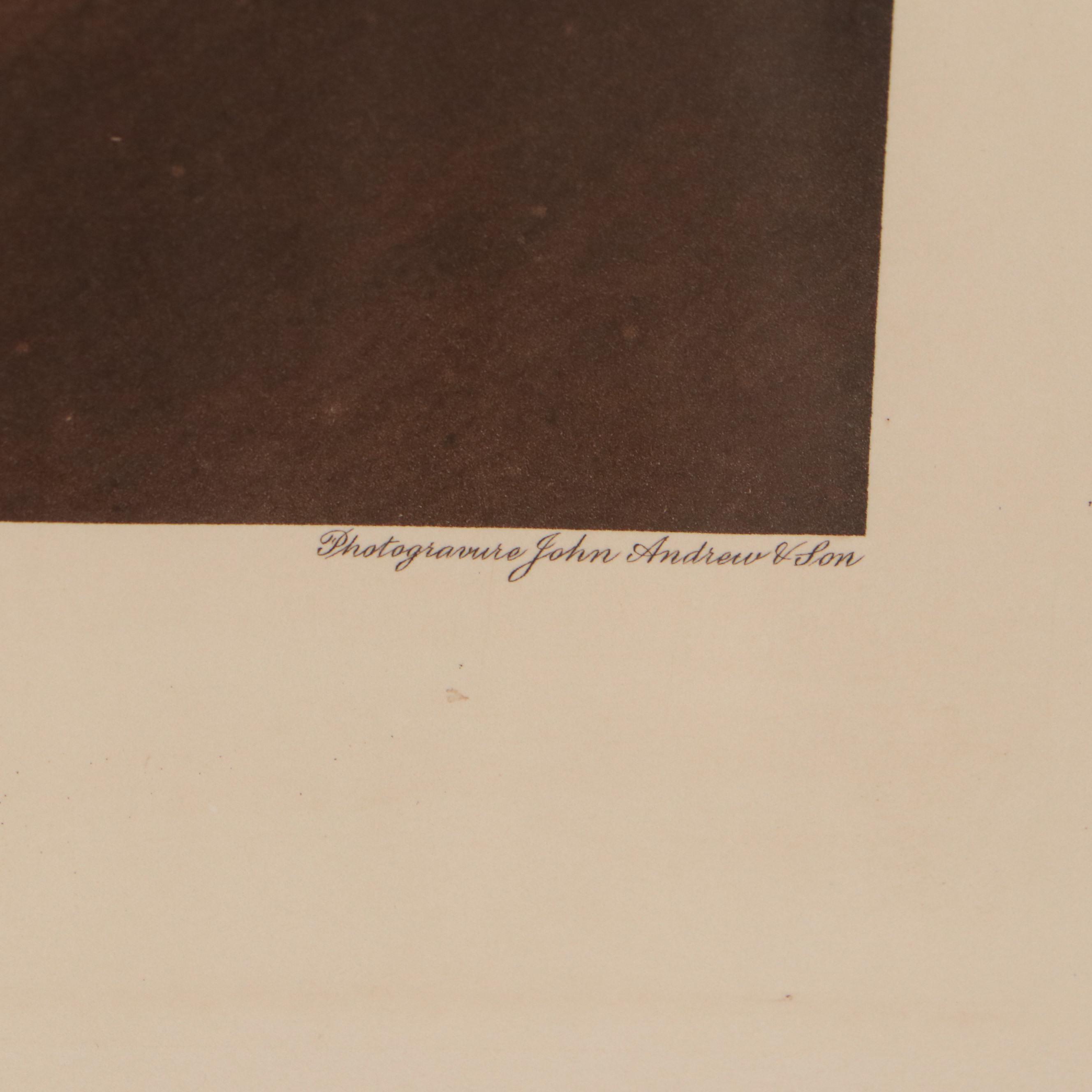 Photogravure After Edward S. Curtis "Geronimo - Apache"