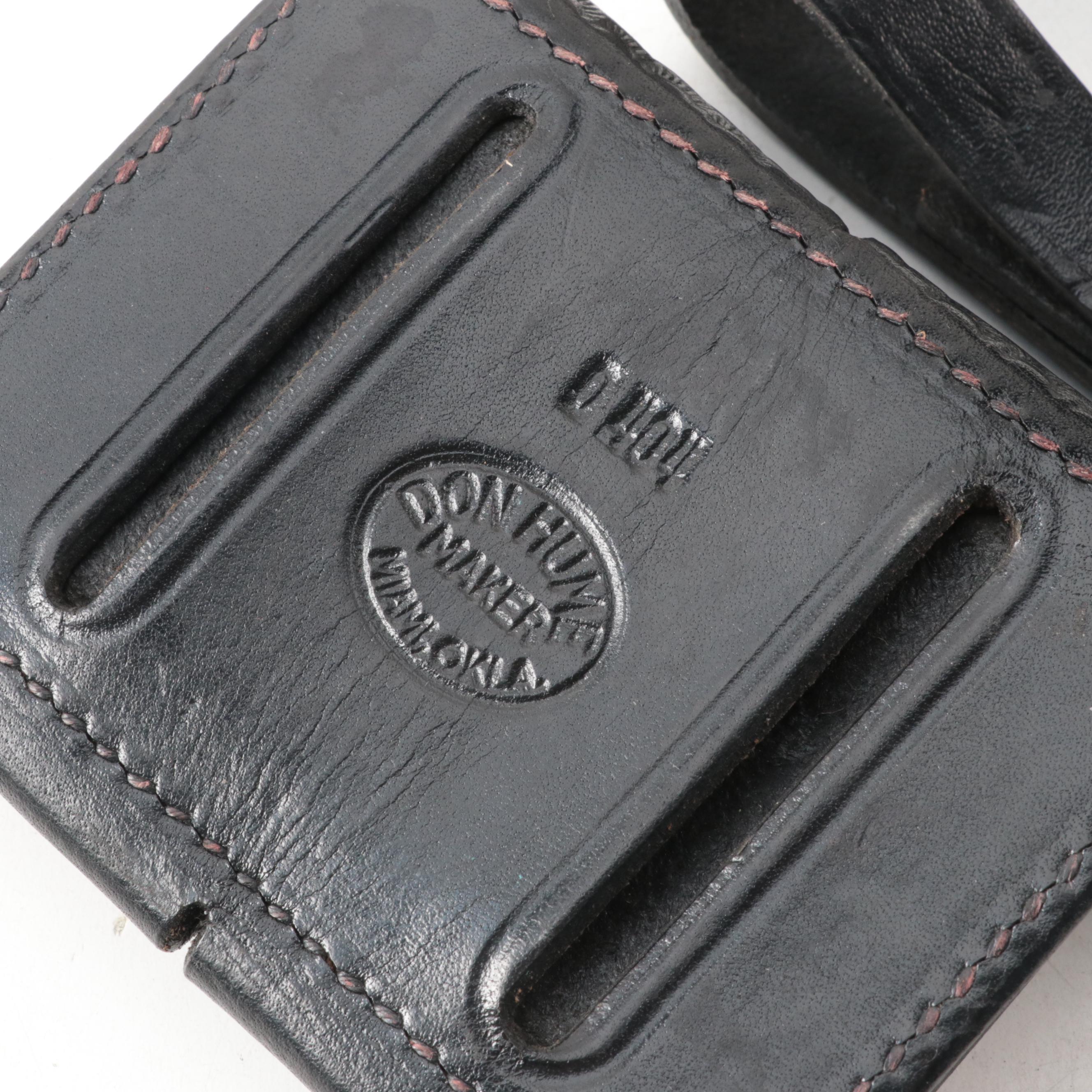 Safariland with Other Leather Holsters, Ammo Pouches, Baton Holders and More