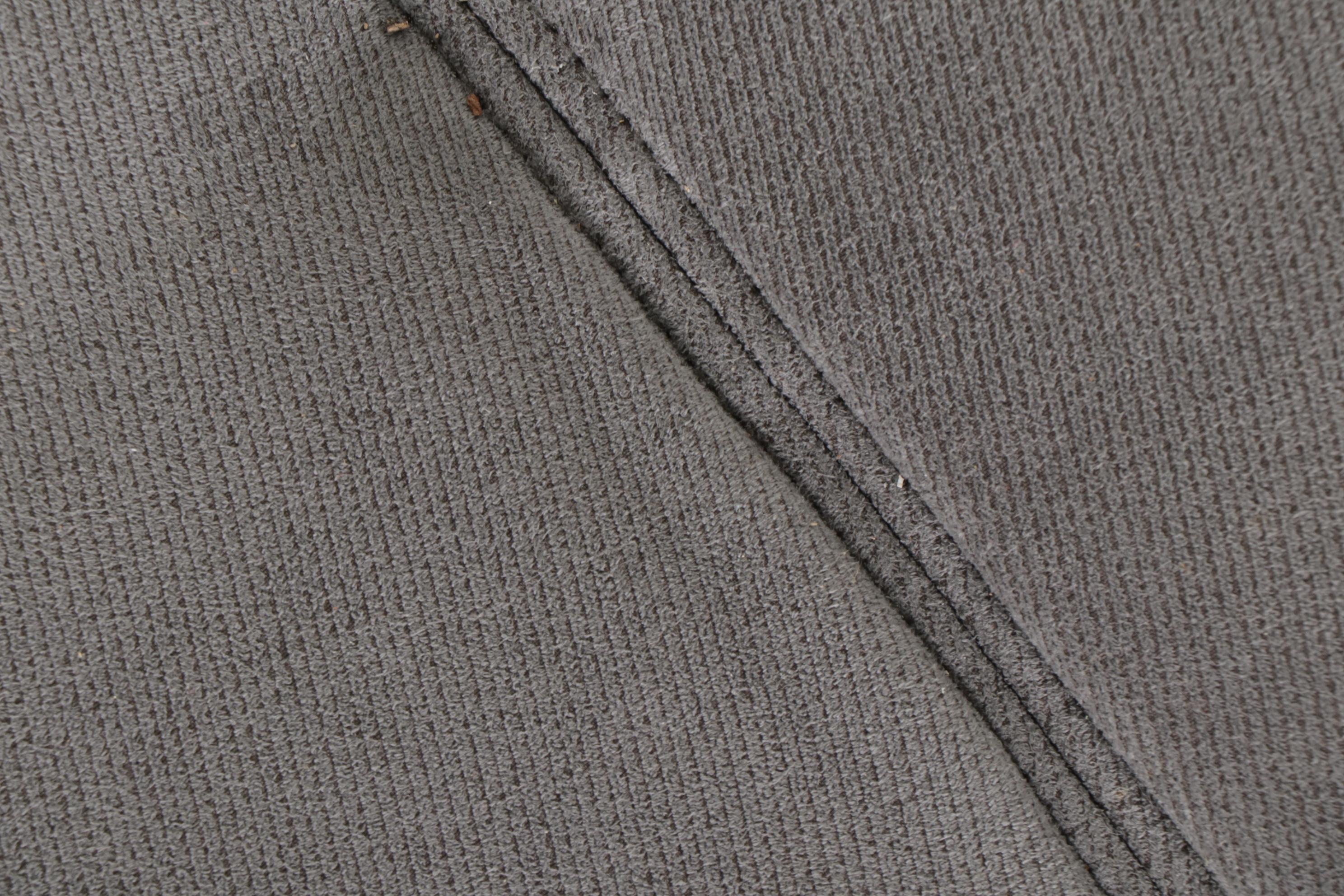 Contemporary Convertible Sofa Bed on Chromed Metal Frame