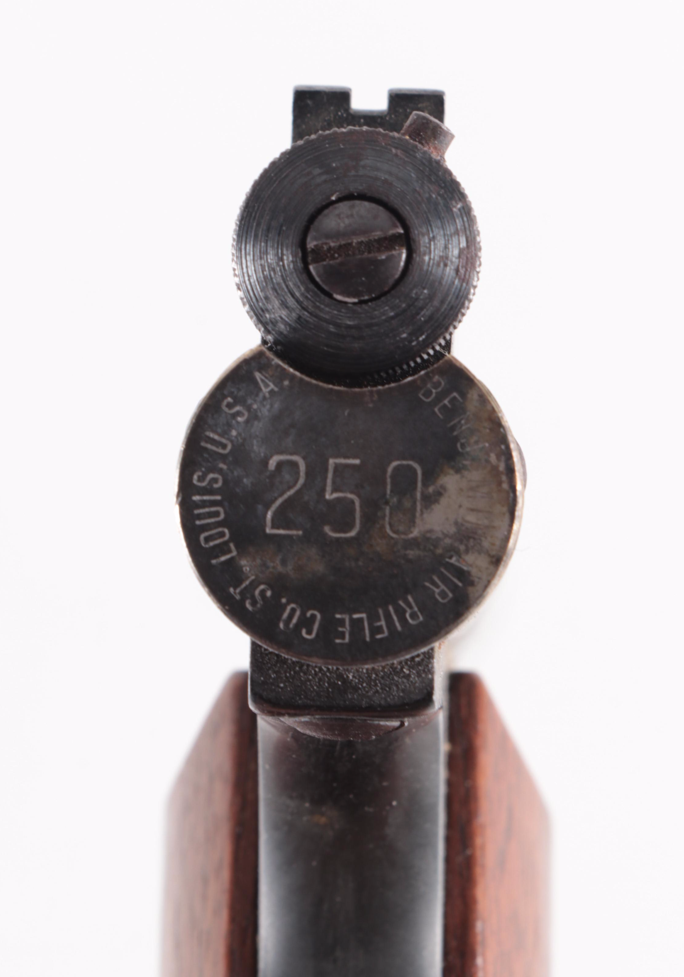 Benjamin Model 250 Air Pistol with Holster and Belt