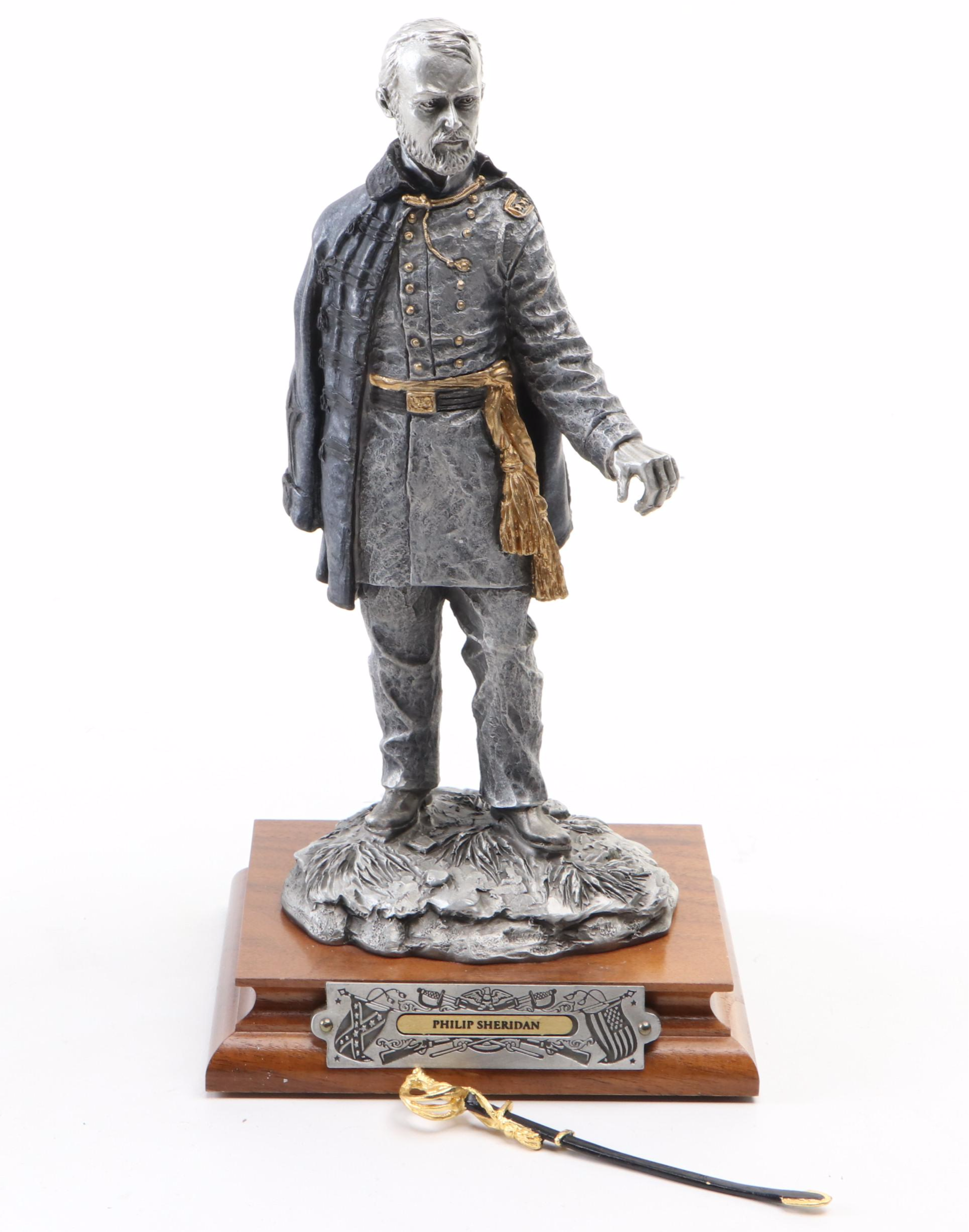 Francis J. Barnum for Chilmark "Philip Sheridan" and "Bedford Forrest" Sculpture