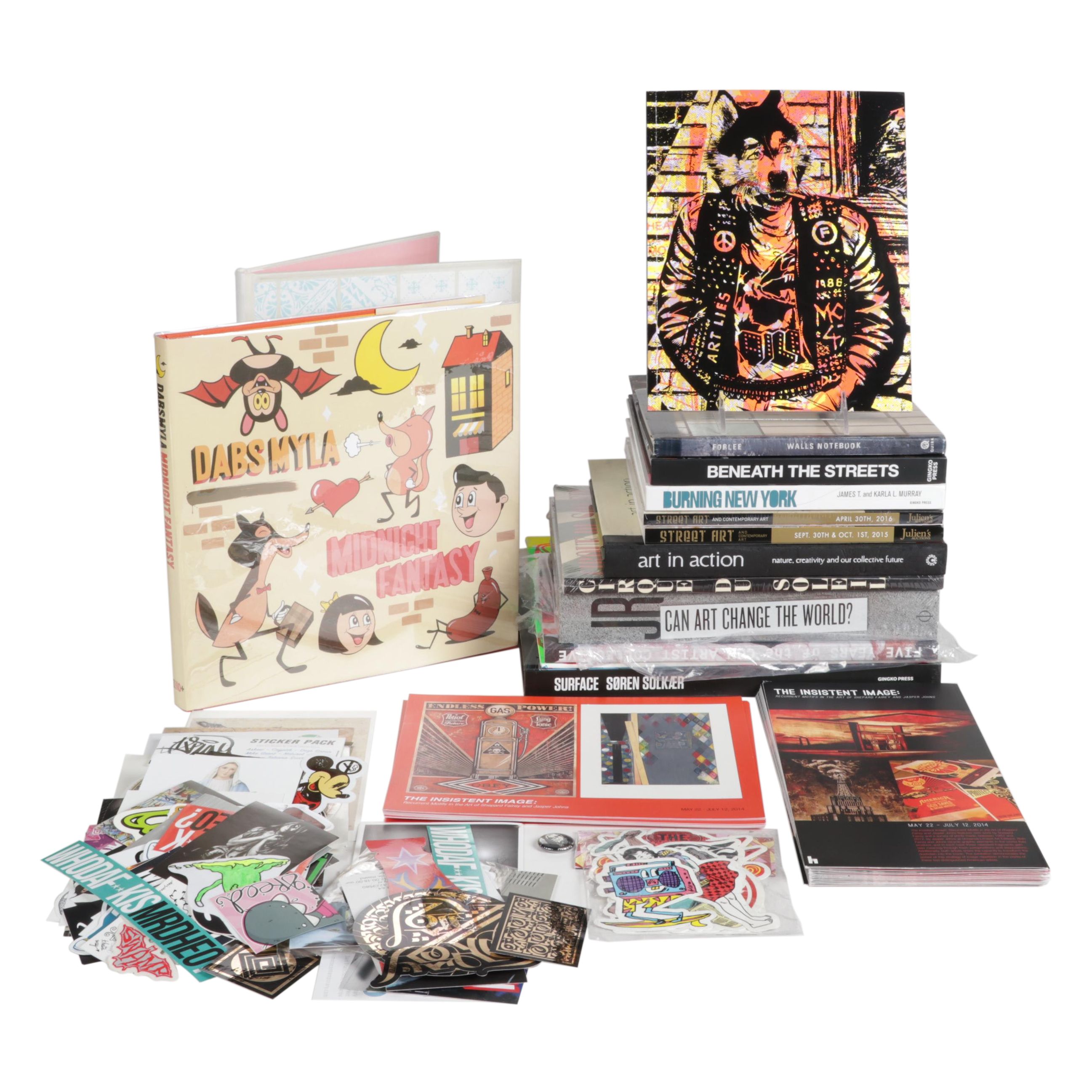 Signed and First Editon "The Faile & Blast Deluxx Fluxx Arcade Book" by Faile