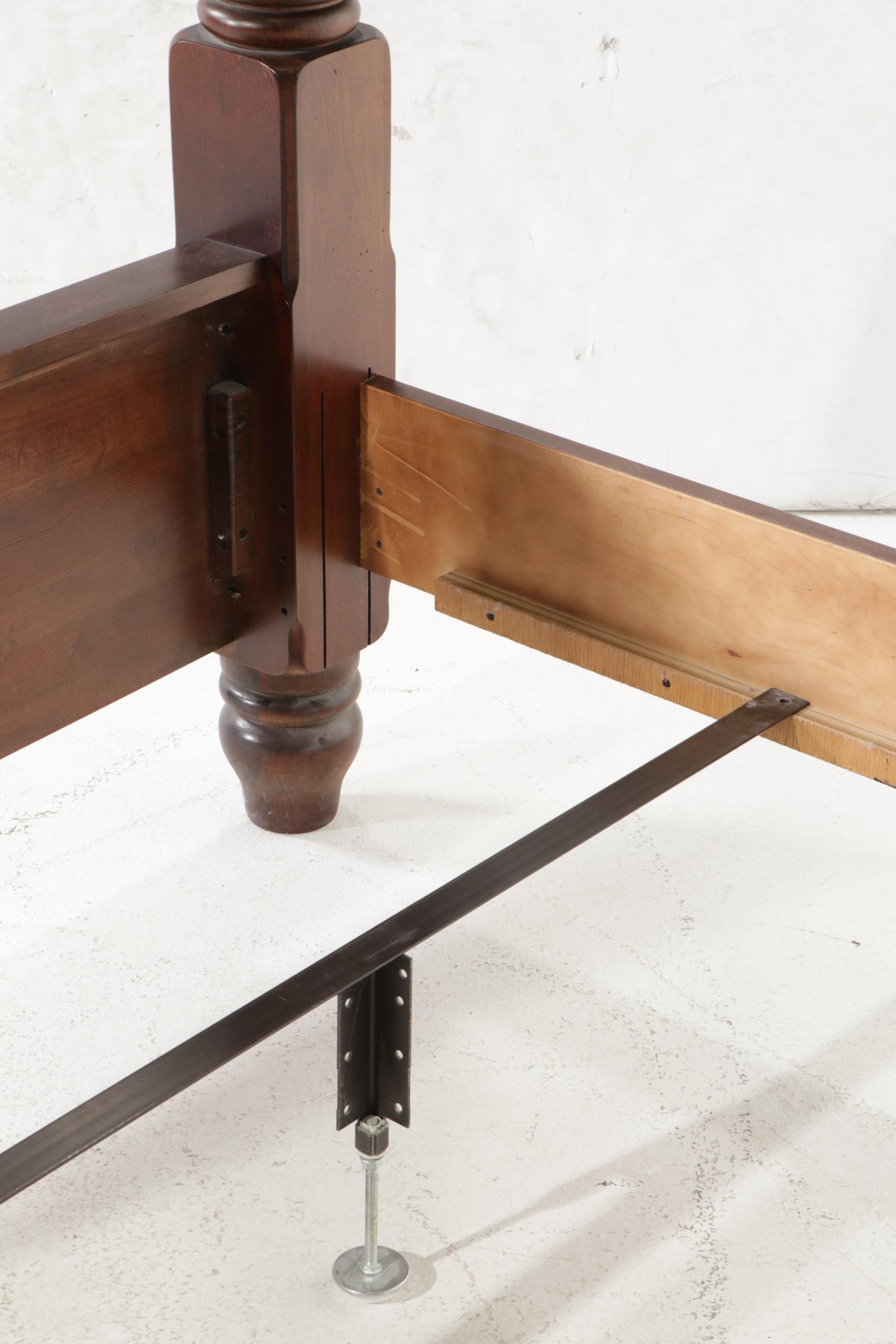 Kincaid Furniture "Kings Road Collection" Cherry King Size Four-Post Bed