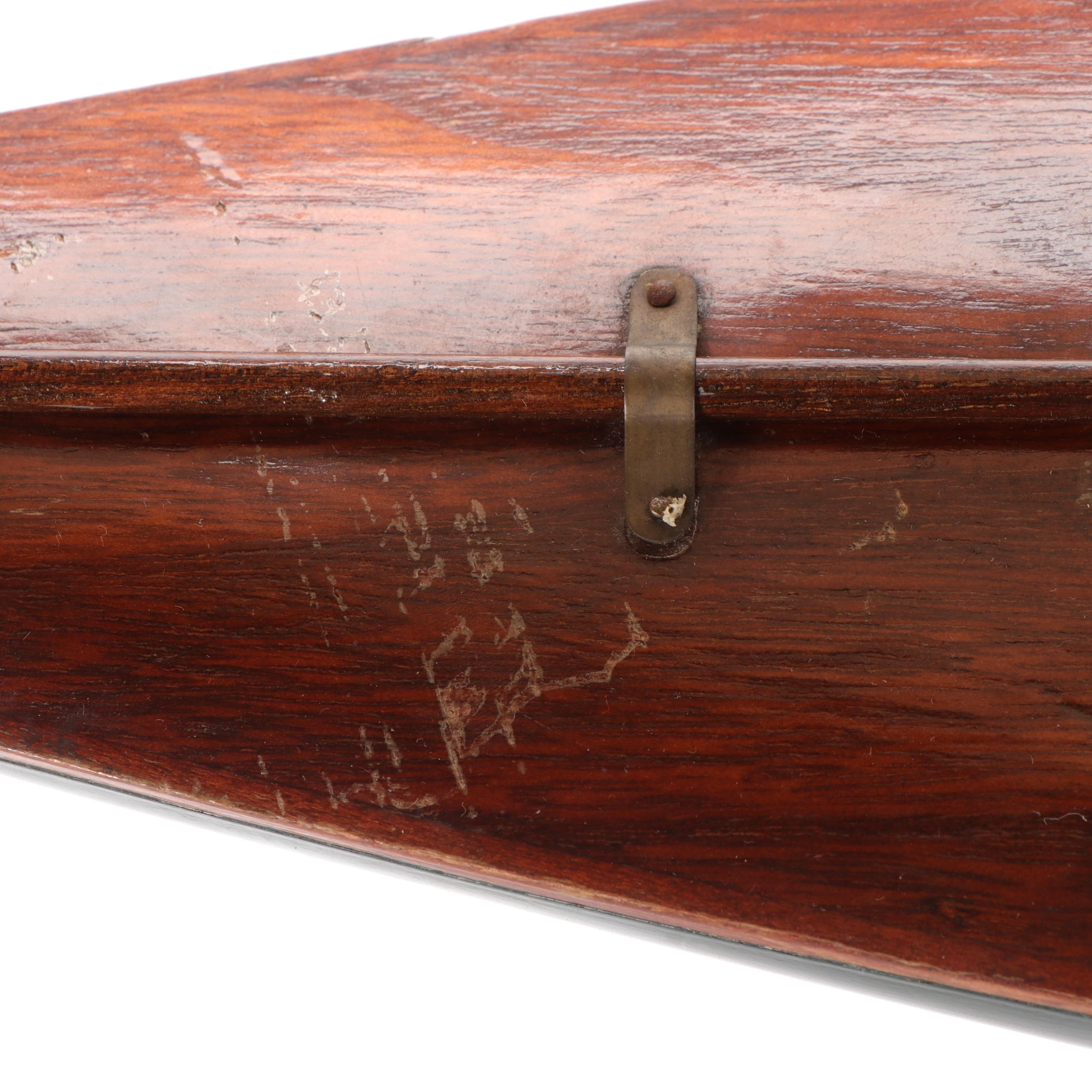 Handcrafted Wooden Model Sailboat