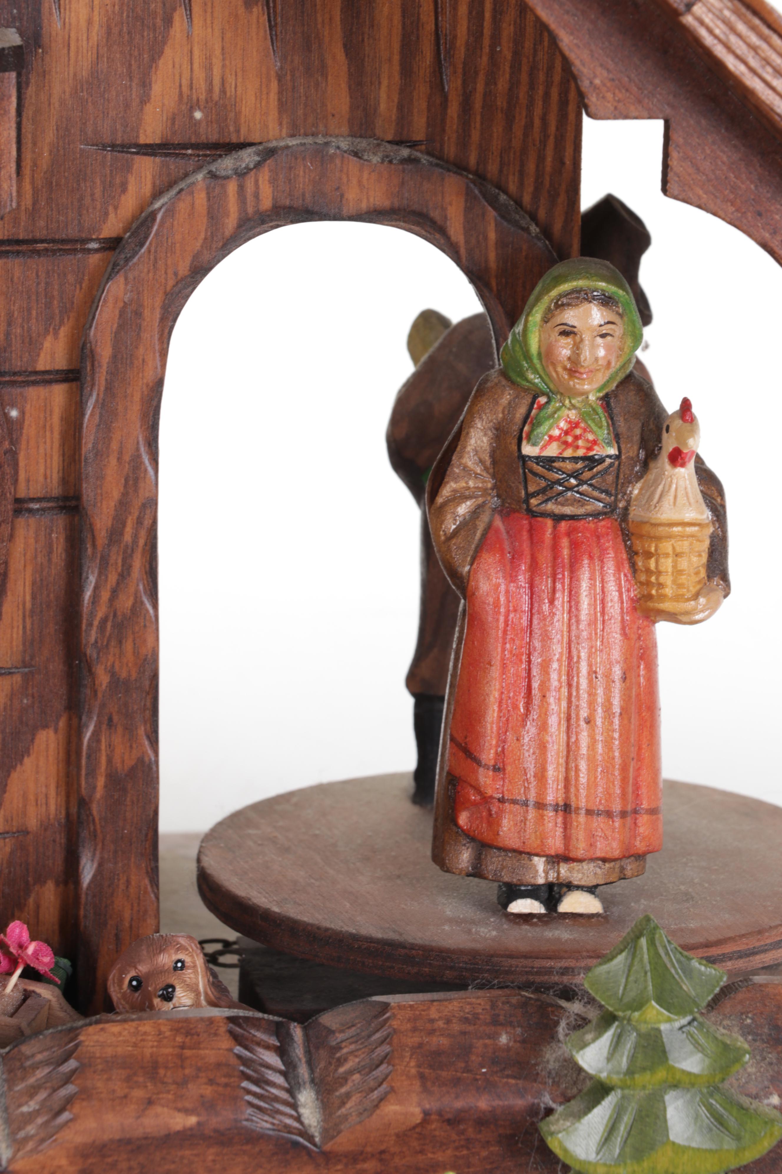 German Regula Chalet Style Cuckoo Clock, 20th Century