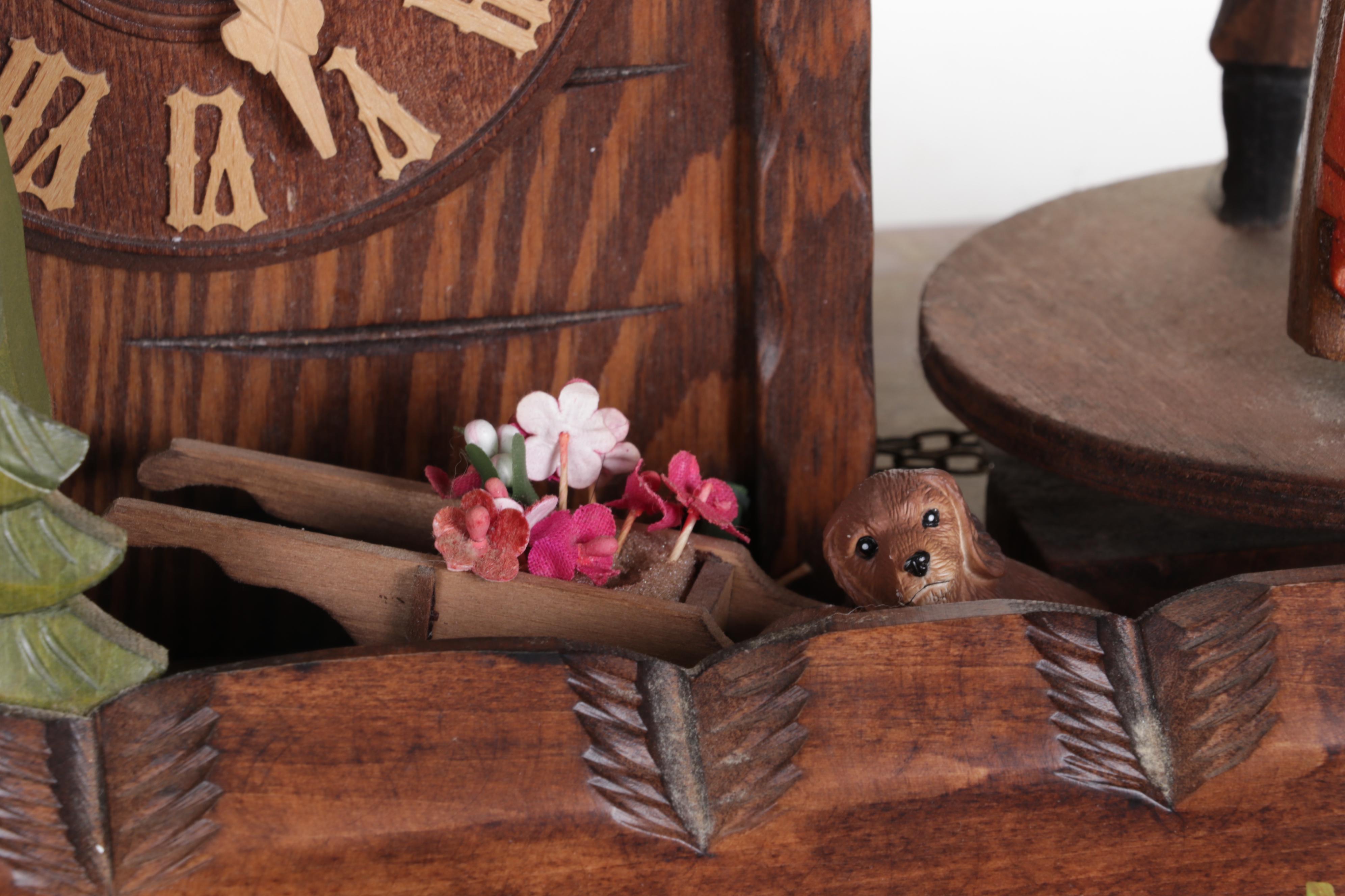 German Regula Chalet Style Cuckoo Clock, 20th Century