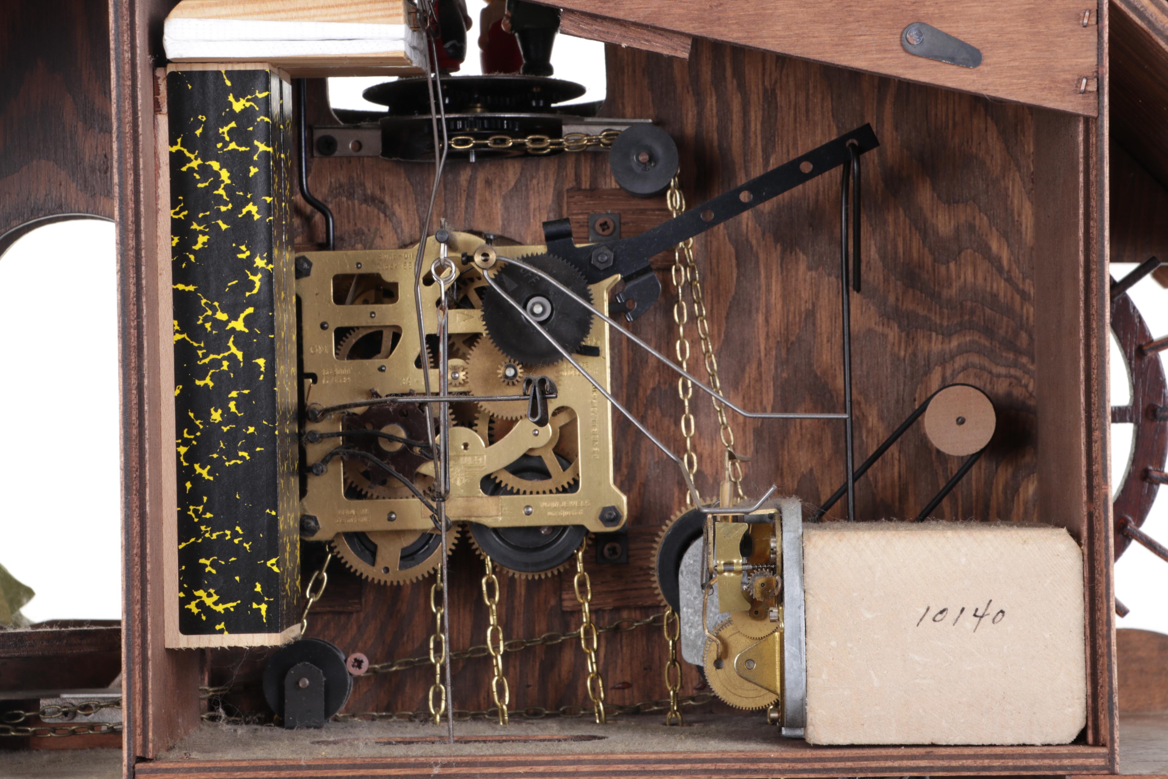 German Regula Chalet Style Cuckoo Clock, 20th Century