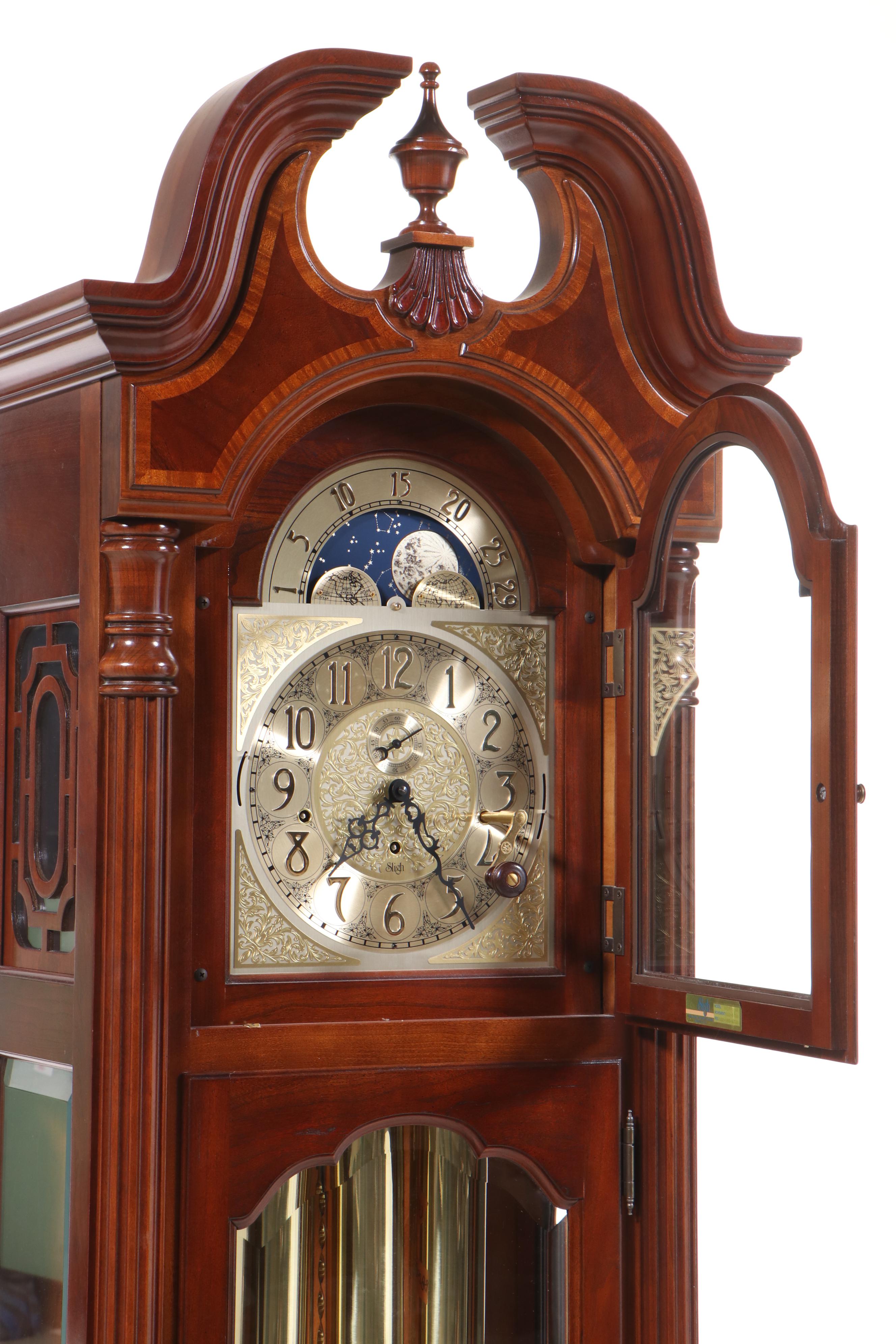 Sligh Colonial Style Grandfather Clock