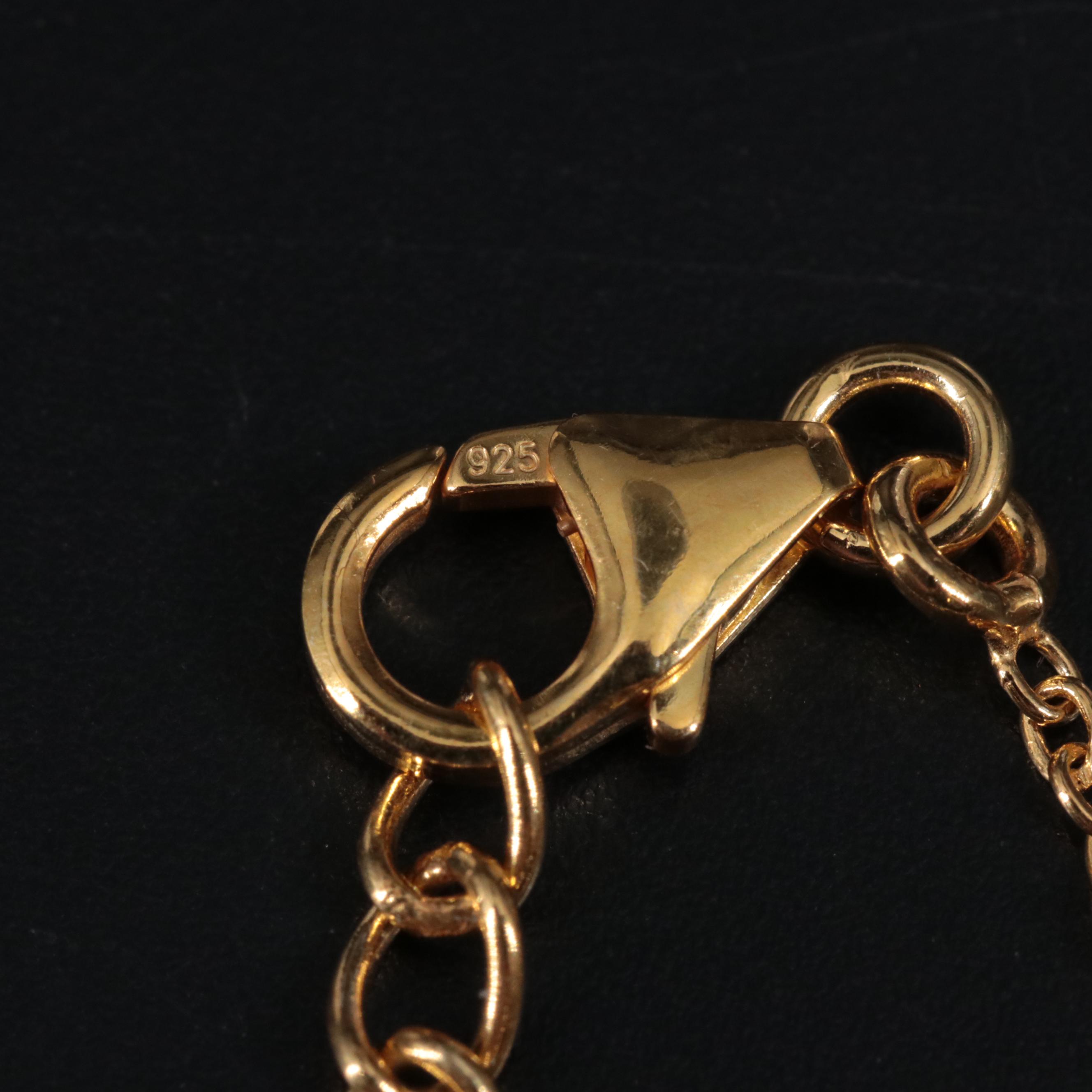 Sterling Silver Gemstone Clasp Bracelet