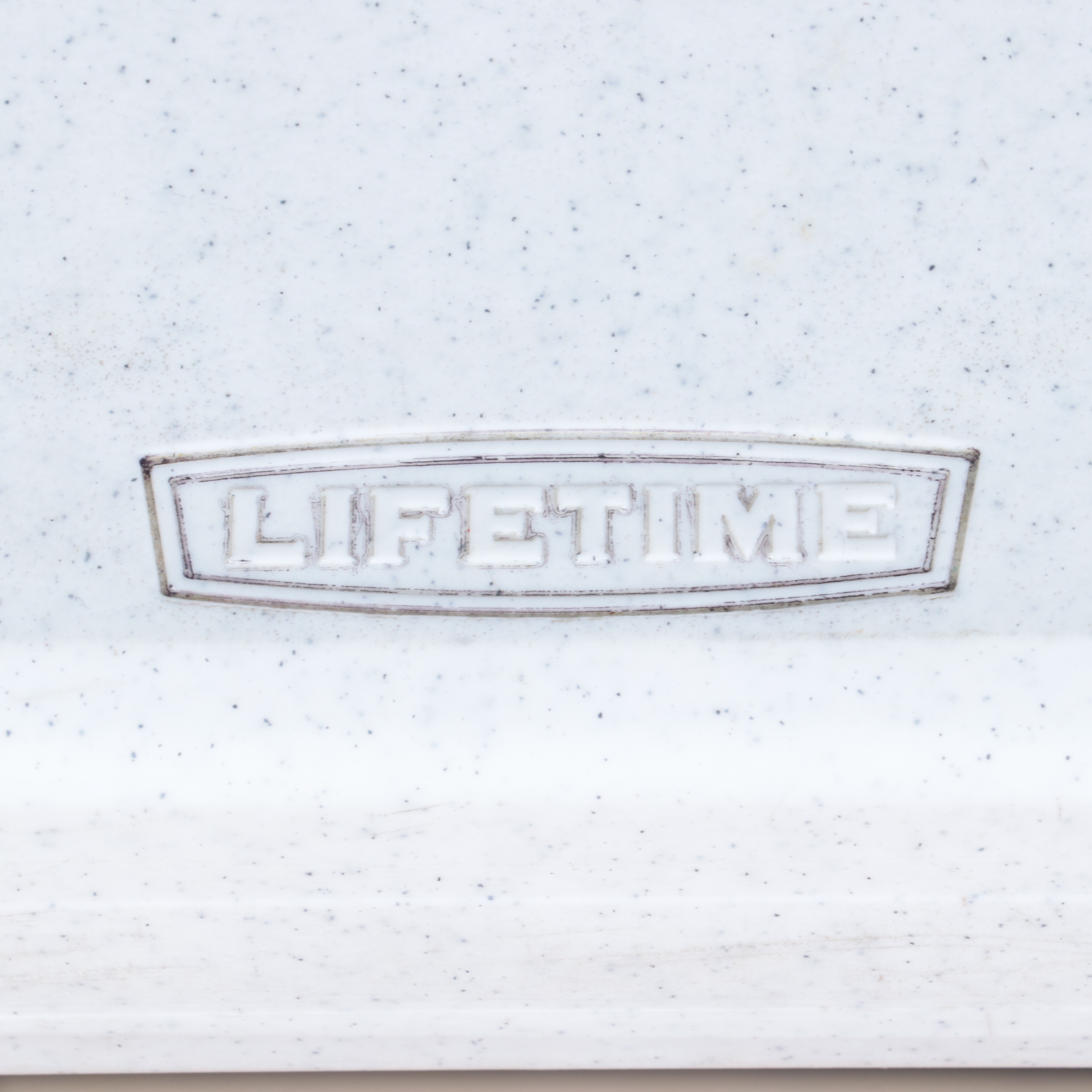 Pair of Lifetime Plastic Folding Tables