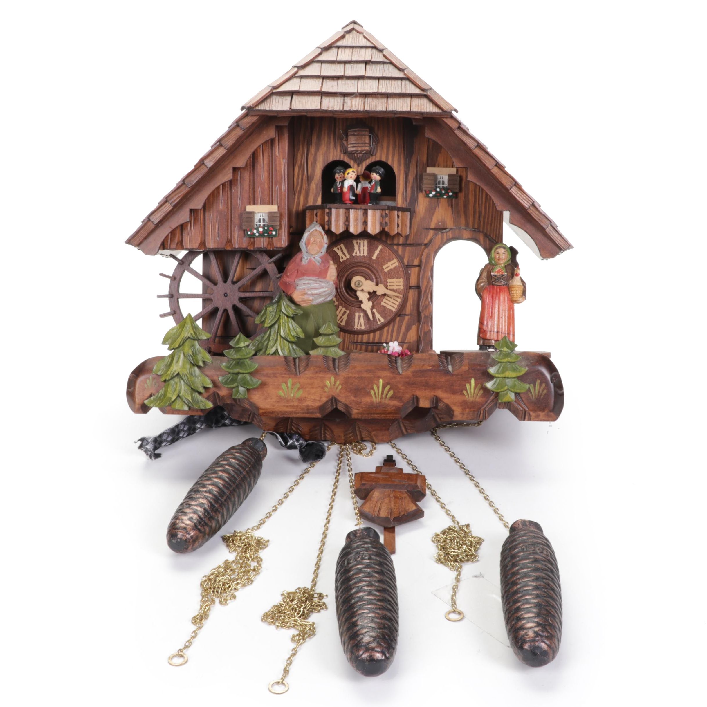 German Regula Chalet Style Cuckoo Clock, 20th Century