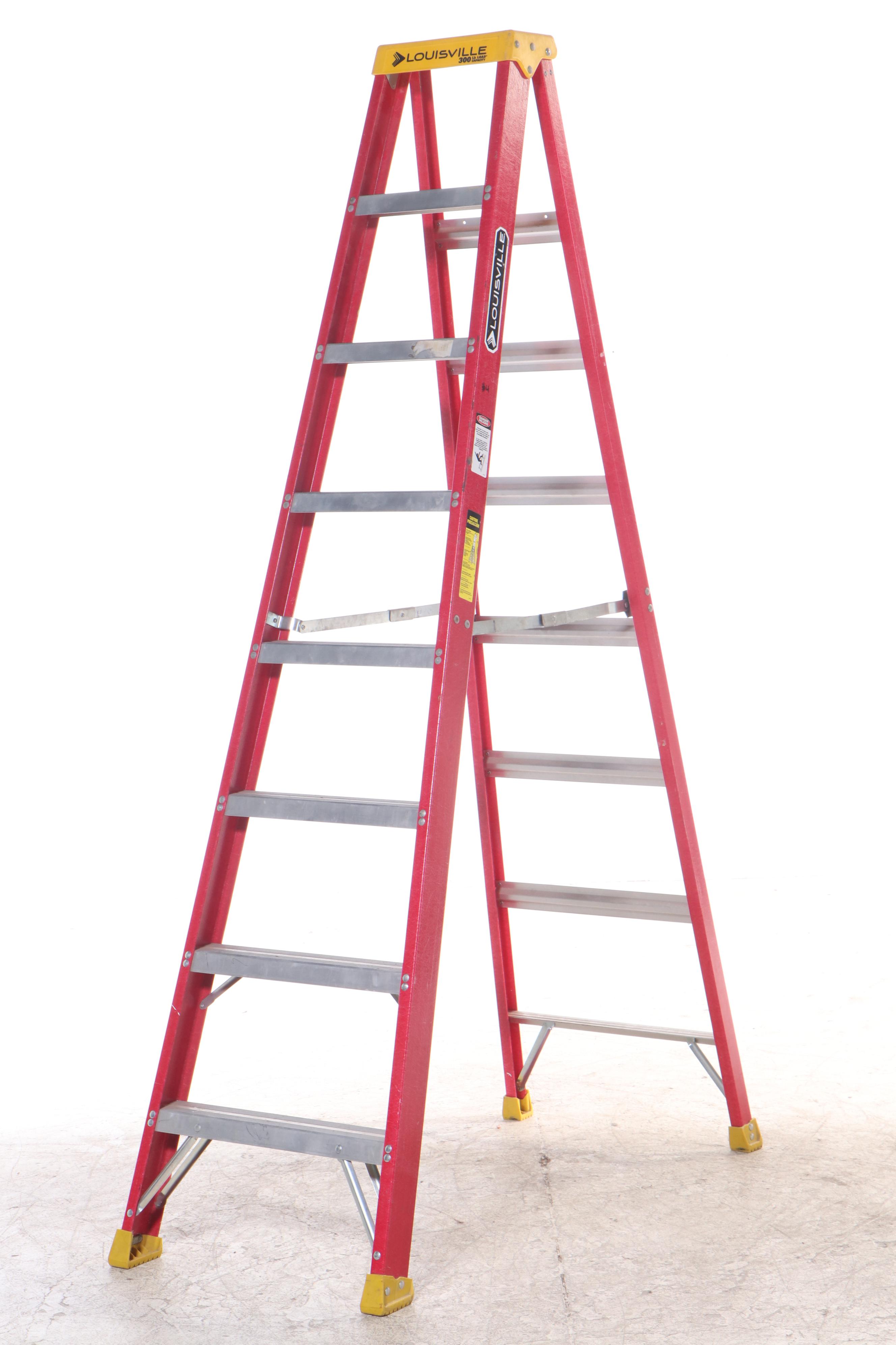 Louisville Ladder Co, Werner Craft Master Aluminum and Fiberglass Step Ladders