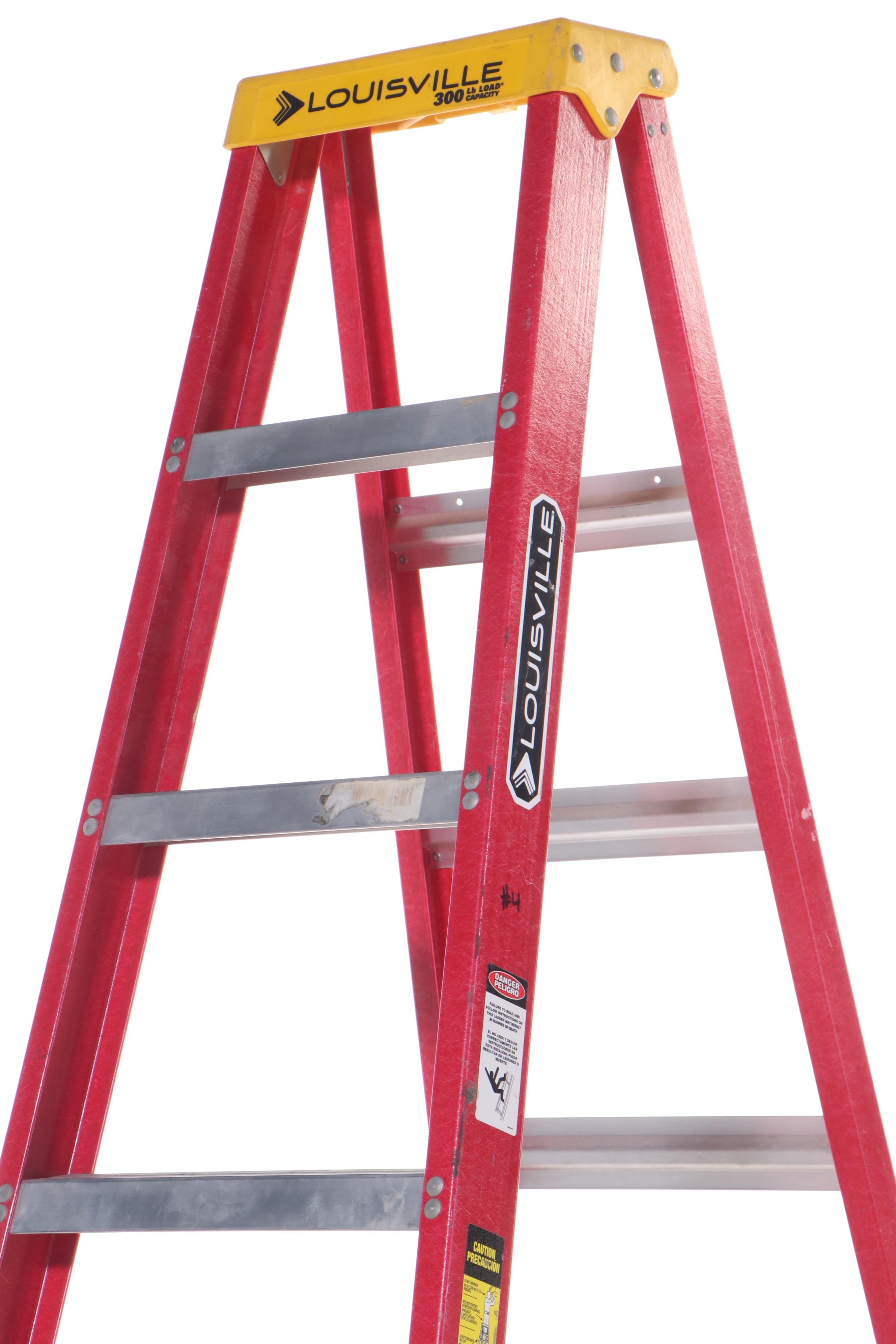 Louisville Ladder Co, Werner Craft Master Aluminum and Fiberglass Step Ladders