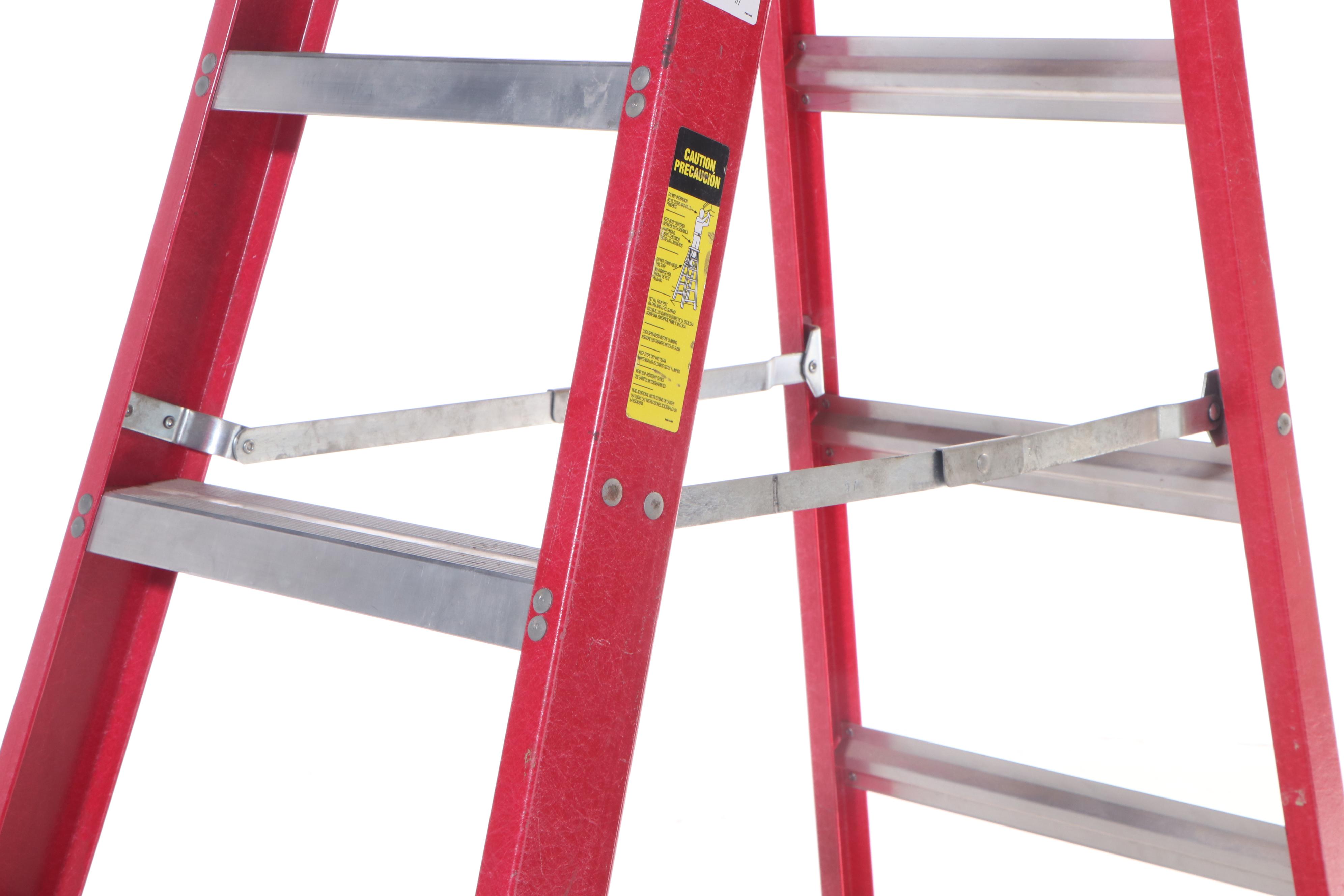 Louisville Ladder Co, Werner Craft Master Aluminum and Fiberglass Step Ladders