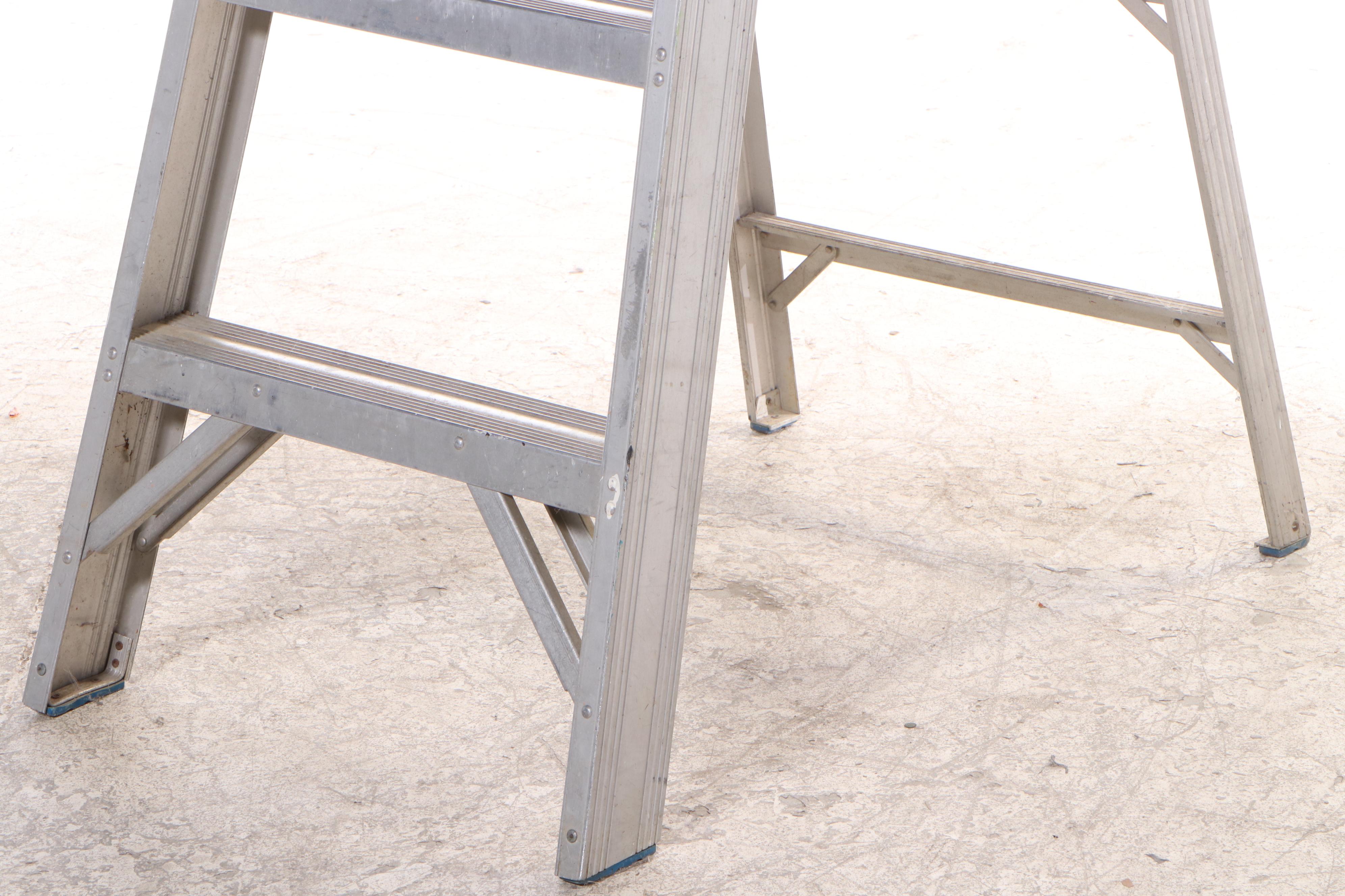 Louisville Ladder Co, Werner Craft Master Aluminum and Fiberglass Step Ladders