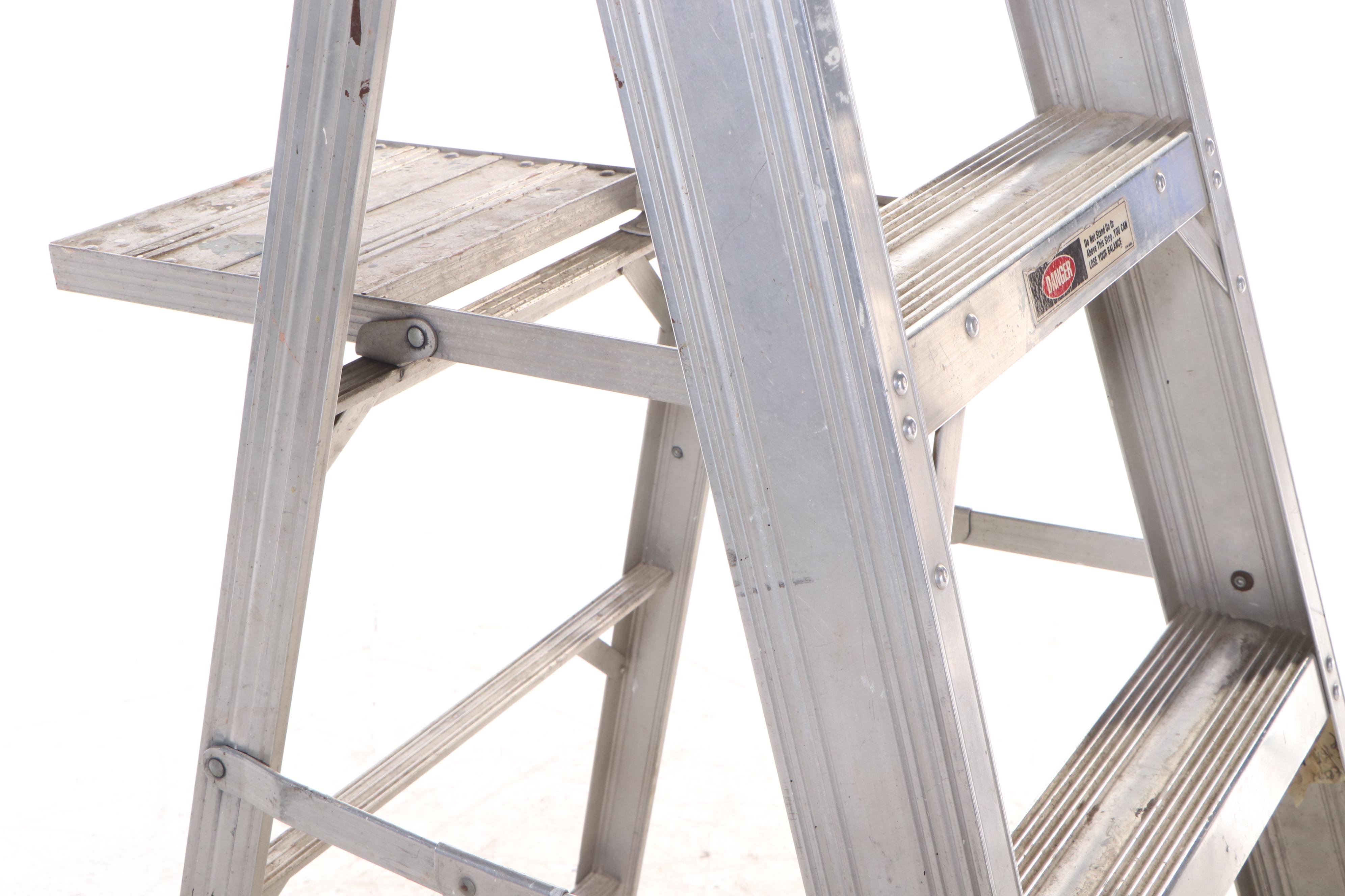 Louisville Ladder Co, Werner Craft Master Aluminum and Fiberglass Step Ladders