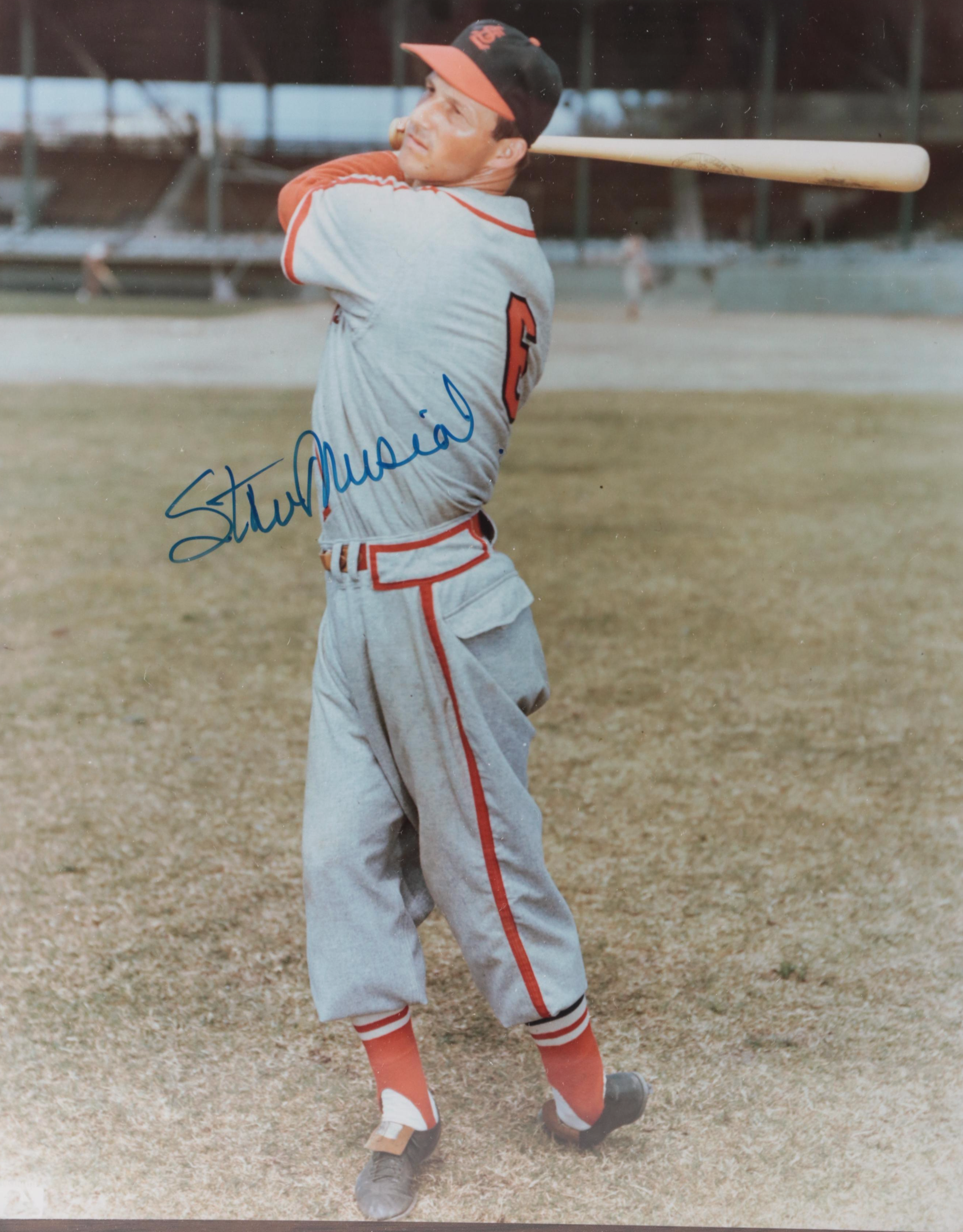 St. Louis Cardinals Stan Musial Signed "3000 Hit Club" Limited Edition Plaque