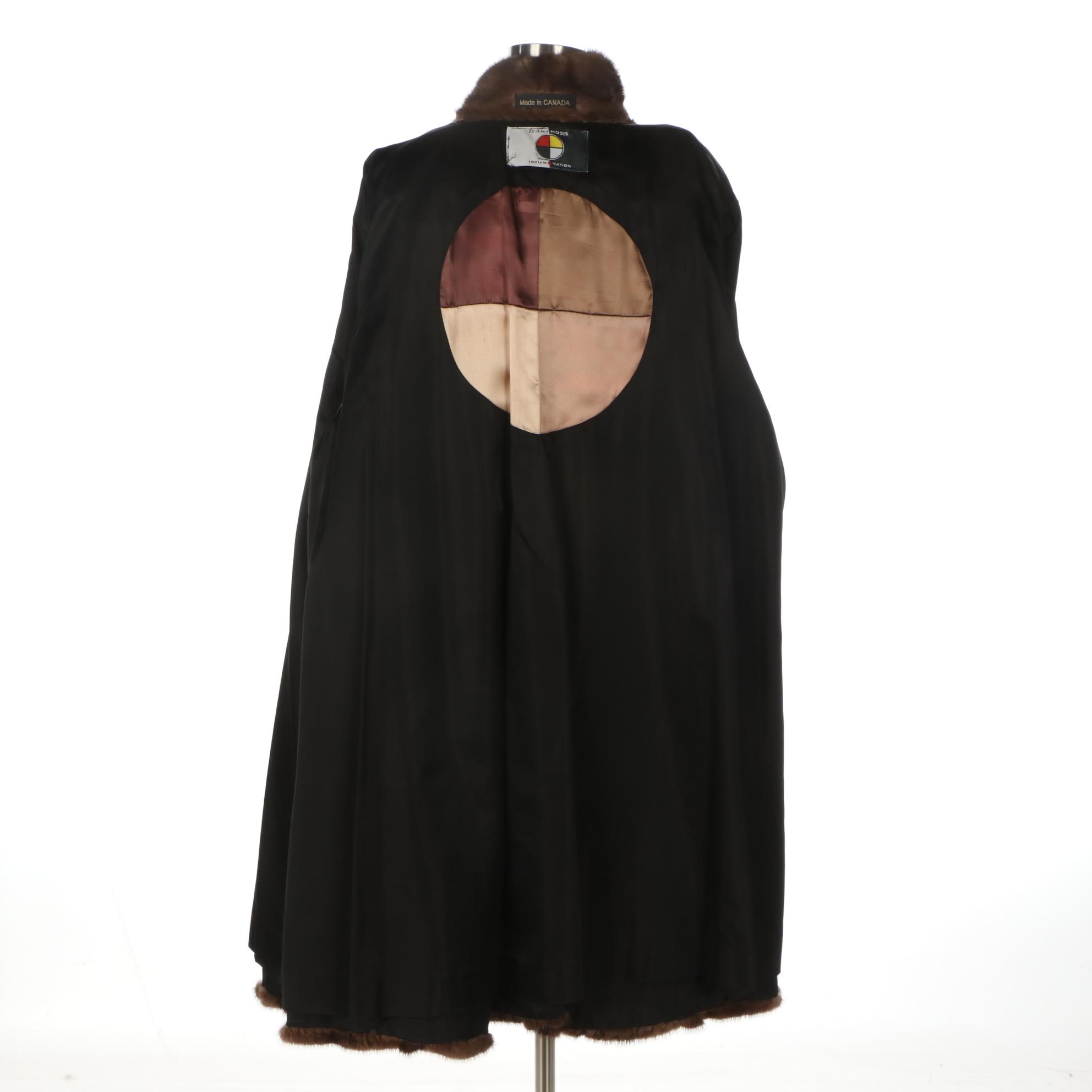 D'Arcy Moses Canadian Marten Fur Coat by Natural Furs for Saks Fifth Avenue