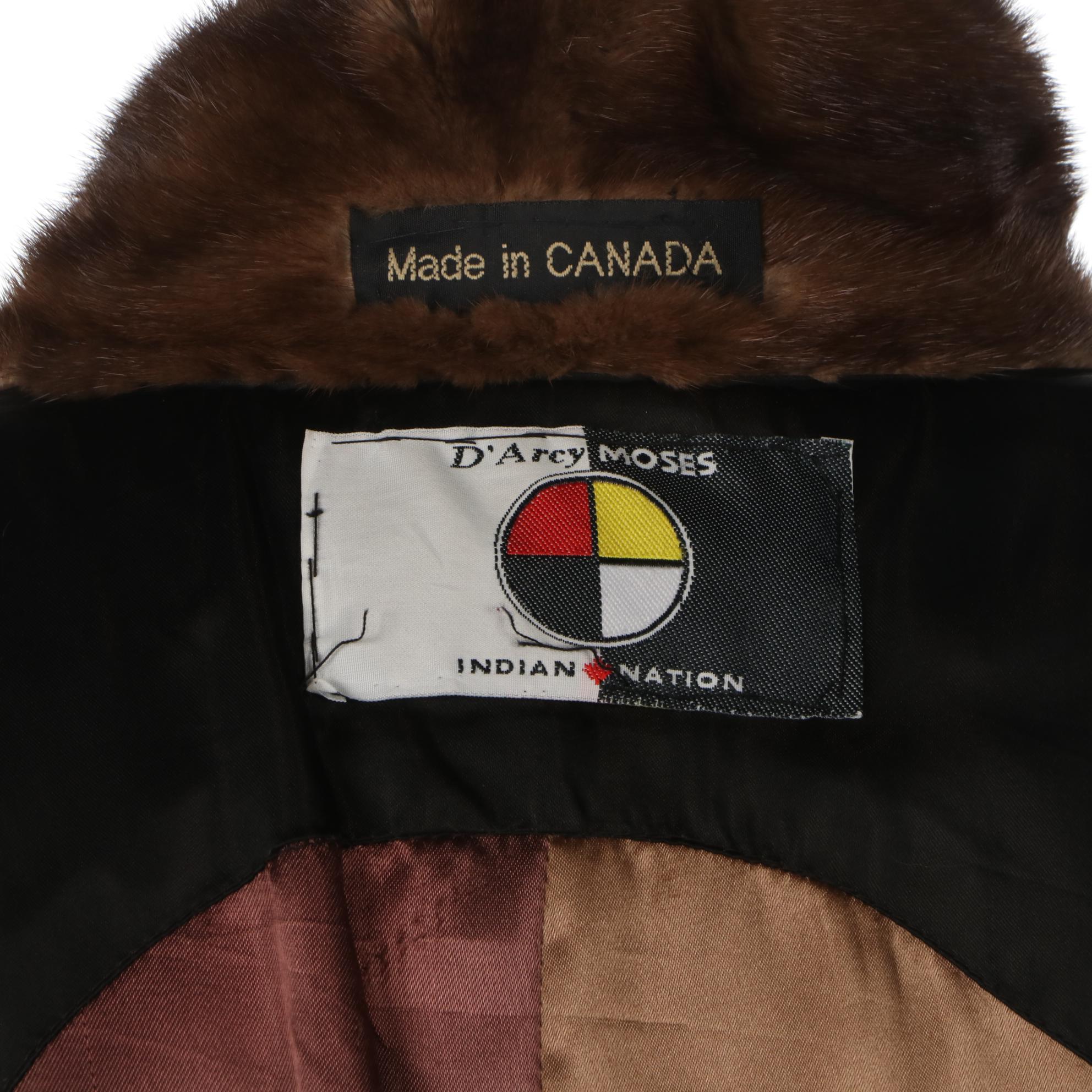 D'Arcy Moses Canadian Marten Fur Coat by Natural Furs for Saks Fifth Avenue