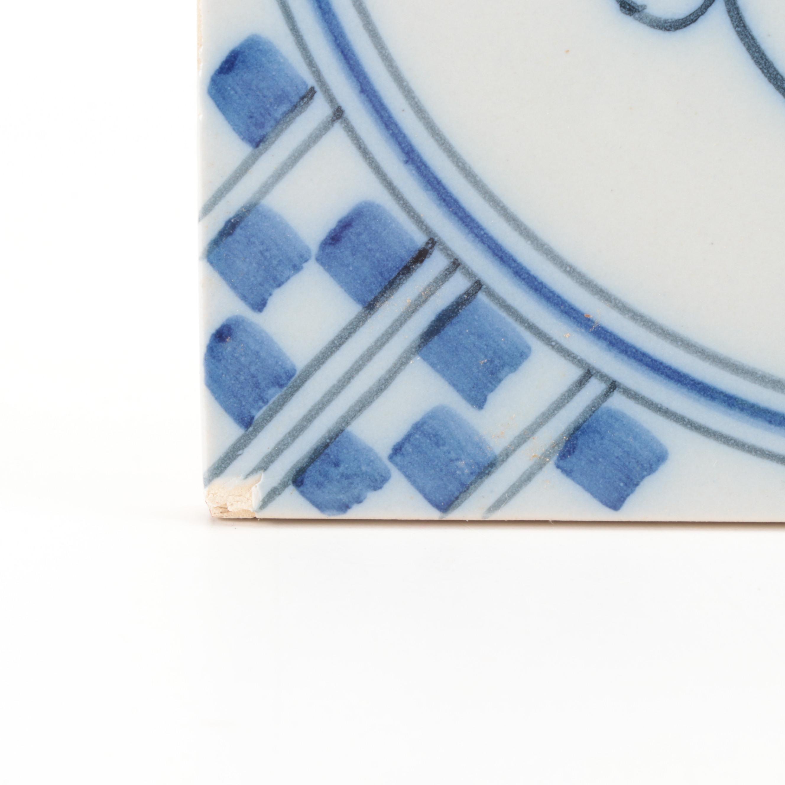 Harlingen Handmade Polychrome and Other Delft Tiles