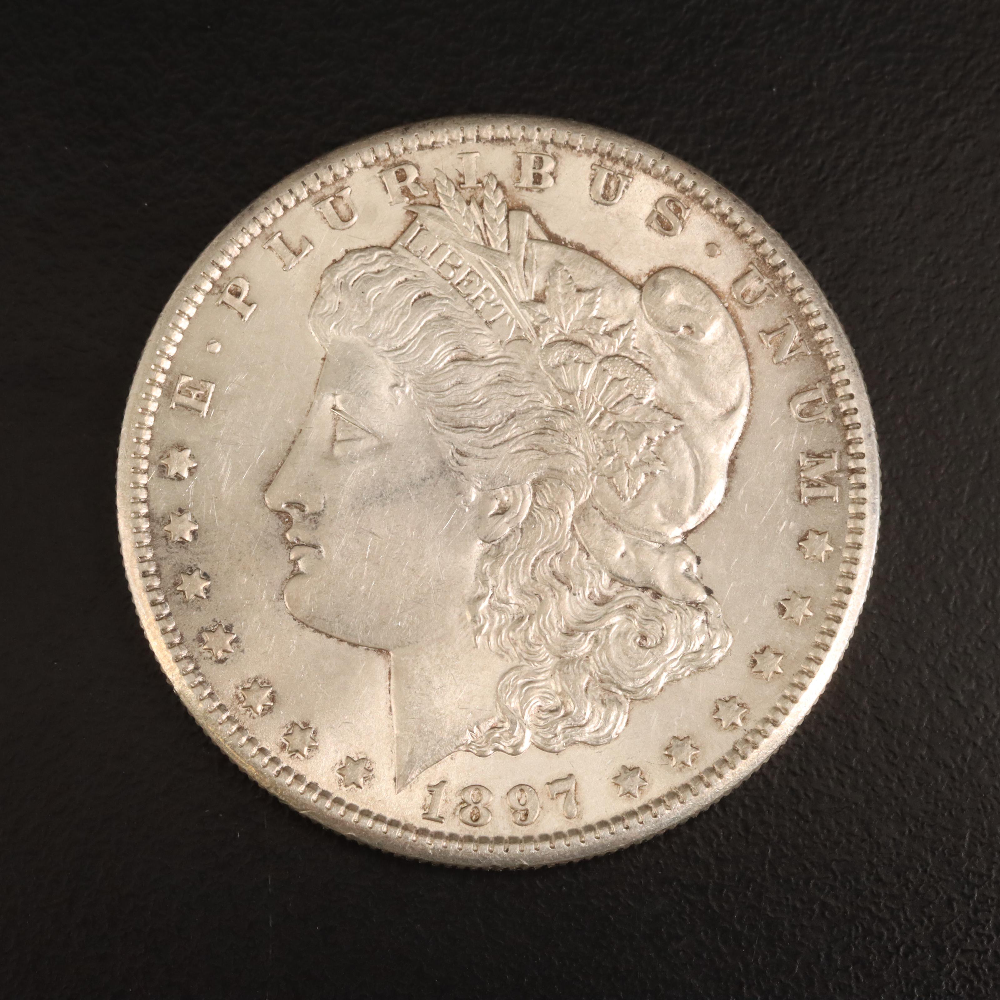 1897-S Morgan Silver Dollar