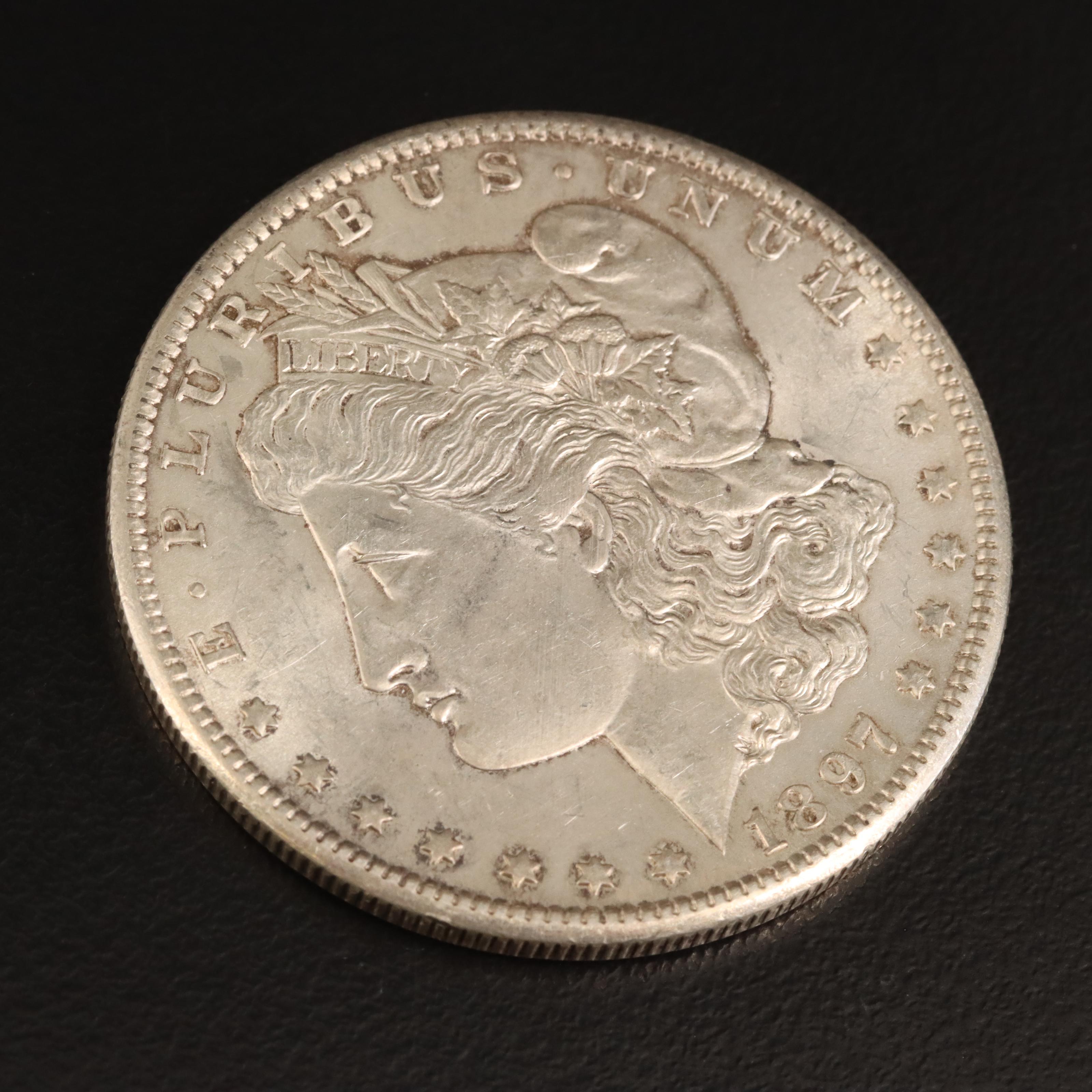 1897-S Morgan Silver Dollar