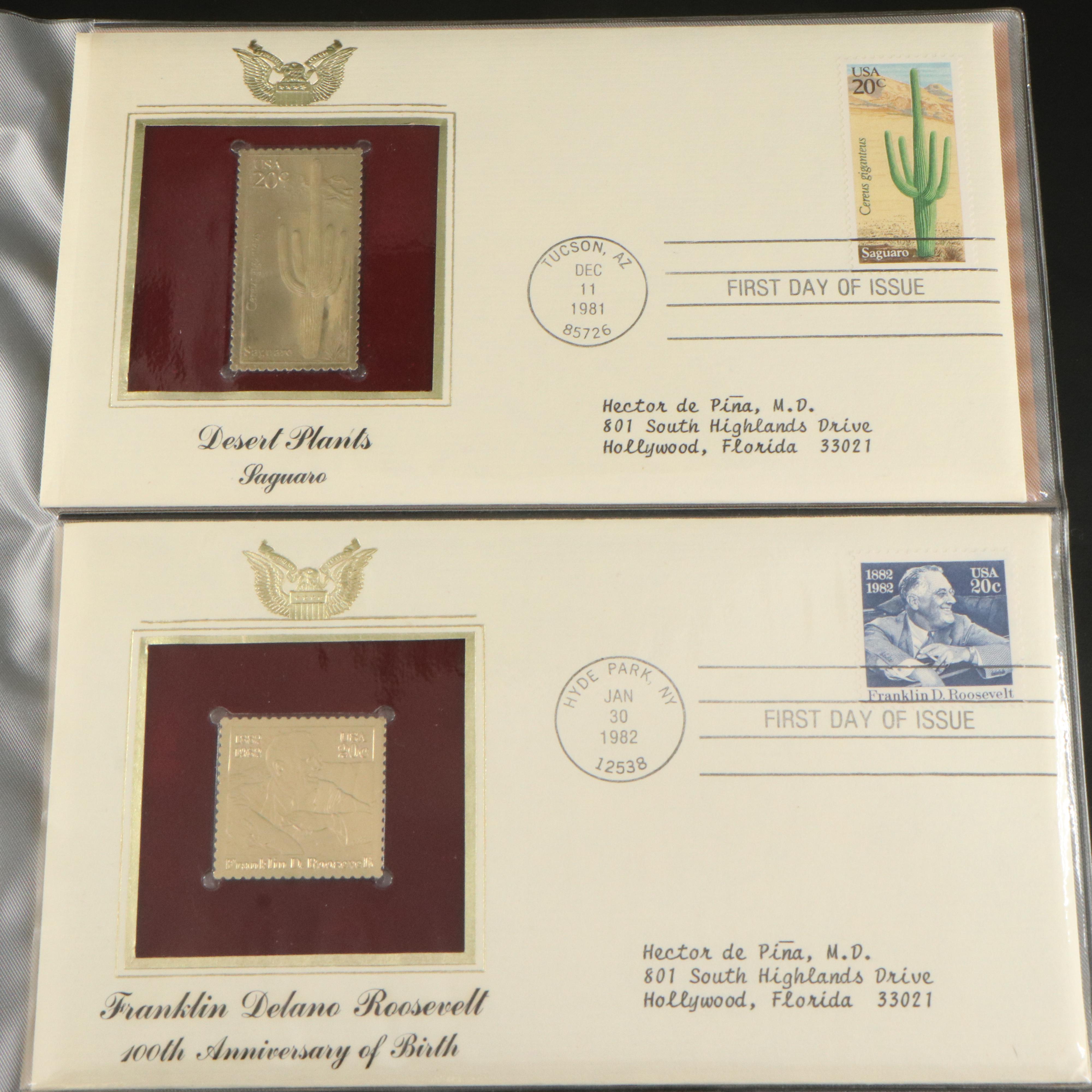 "Historic Stamps of America" Album by The Postal Commemorative Society