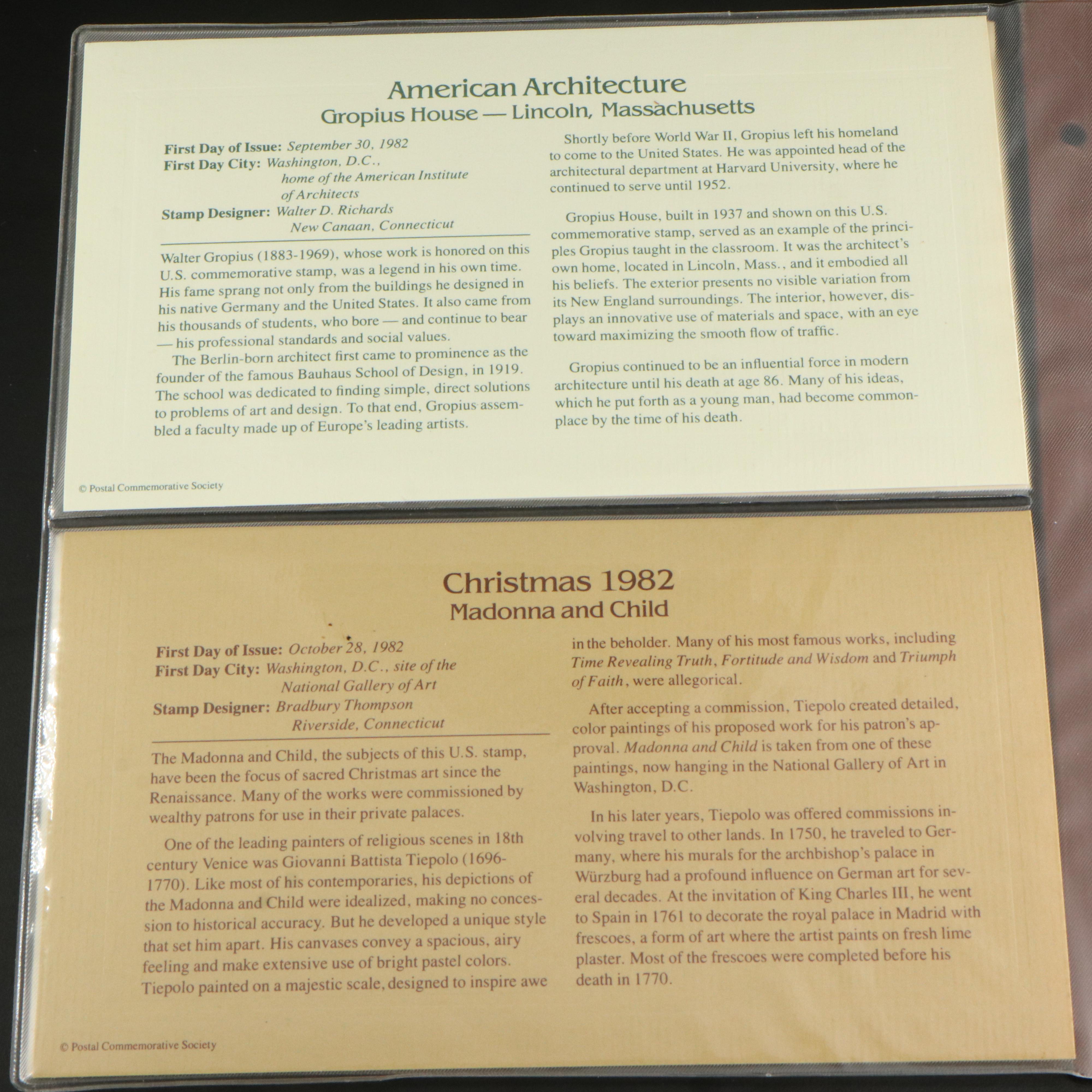 "Historic Stamps of America" Album by The Postal Commemorative Society