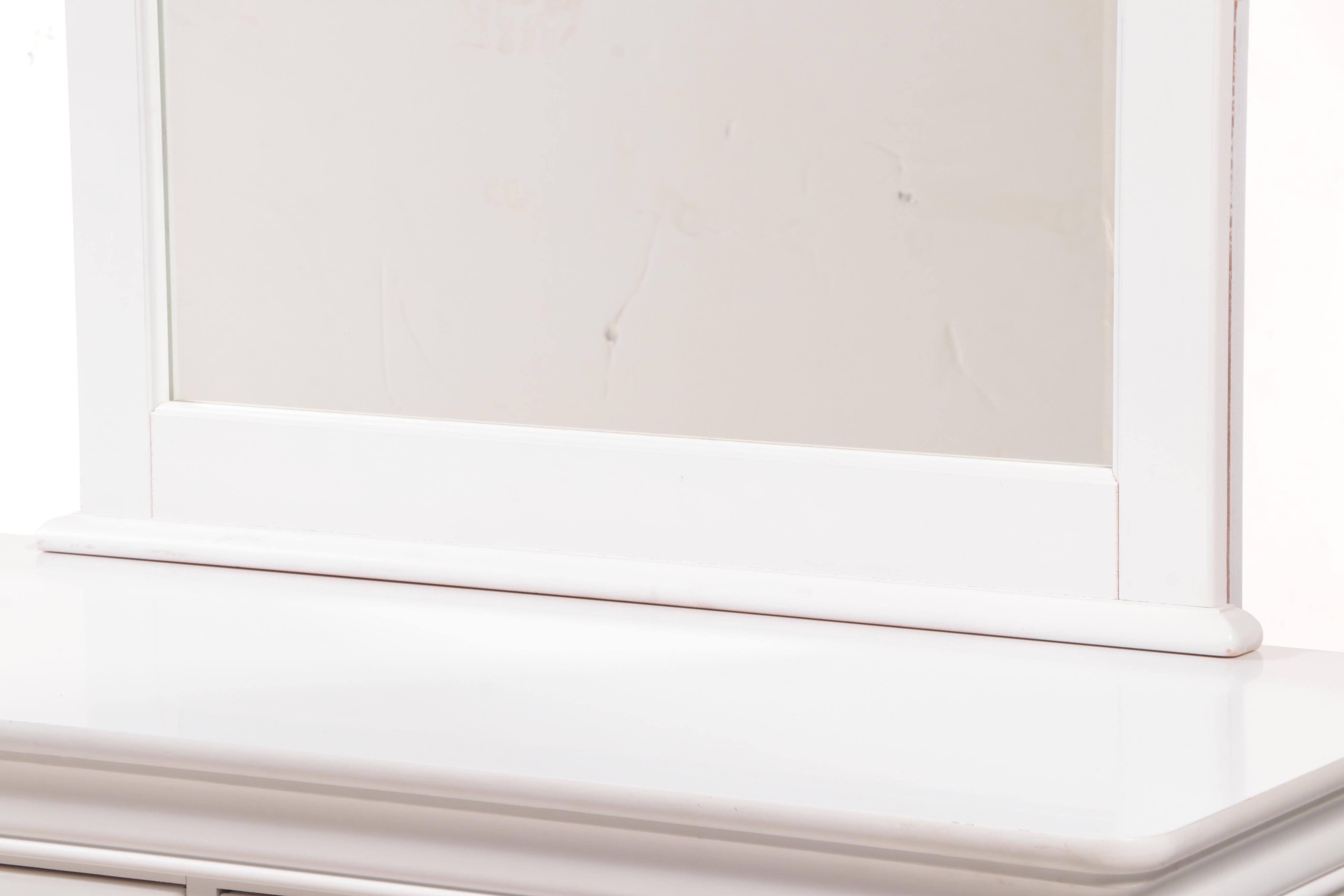 Stanley Furniture "Young America" White-Painted Four-Drawer Dresser