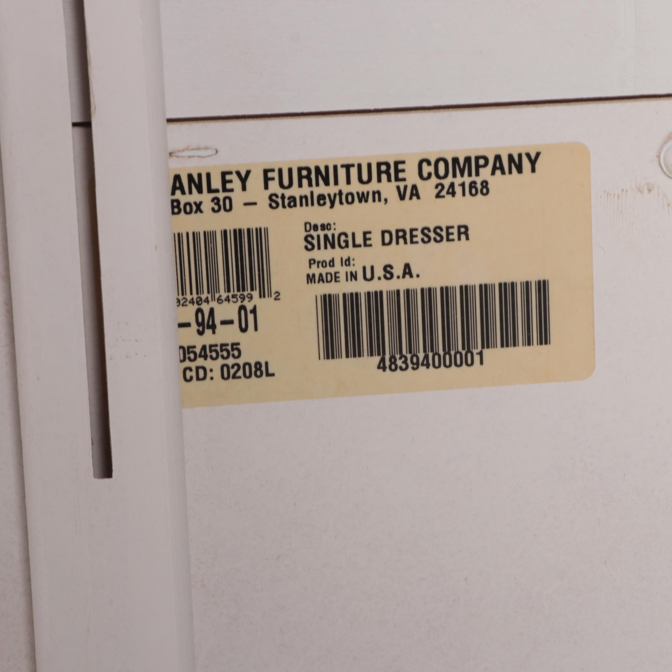 Stanley Furniture "Young America" White-Painted Four-Drawer Dresser