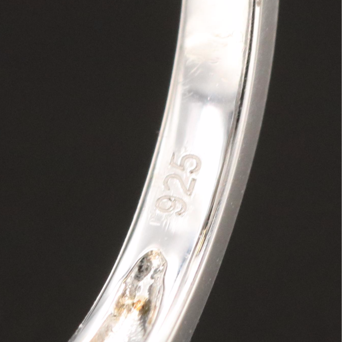 Sterling Diamond Multi-Row Ring