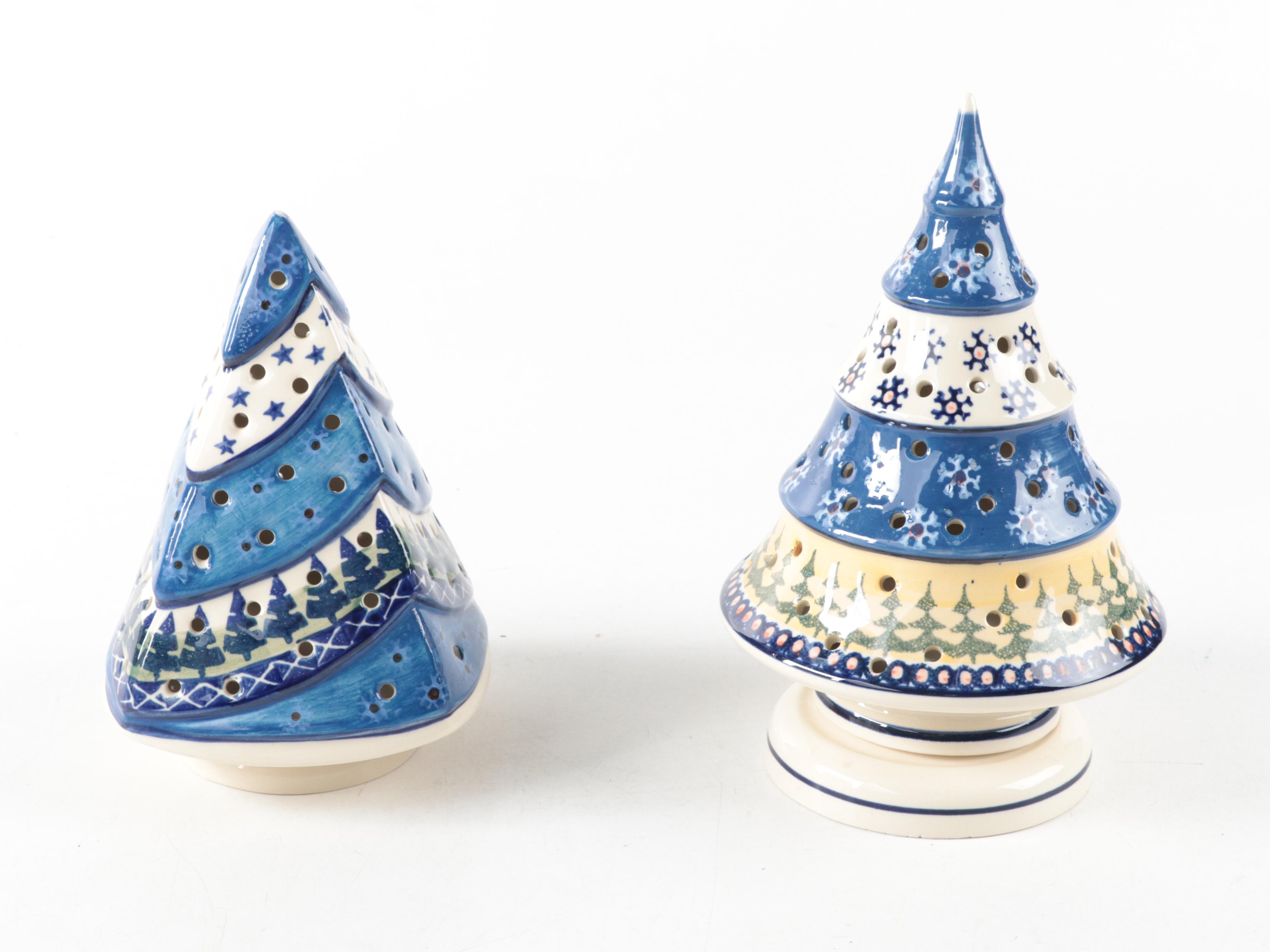 Ceramica Artystyczna Wiza Polish Pottery Dinnerware and Luminaires