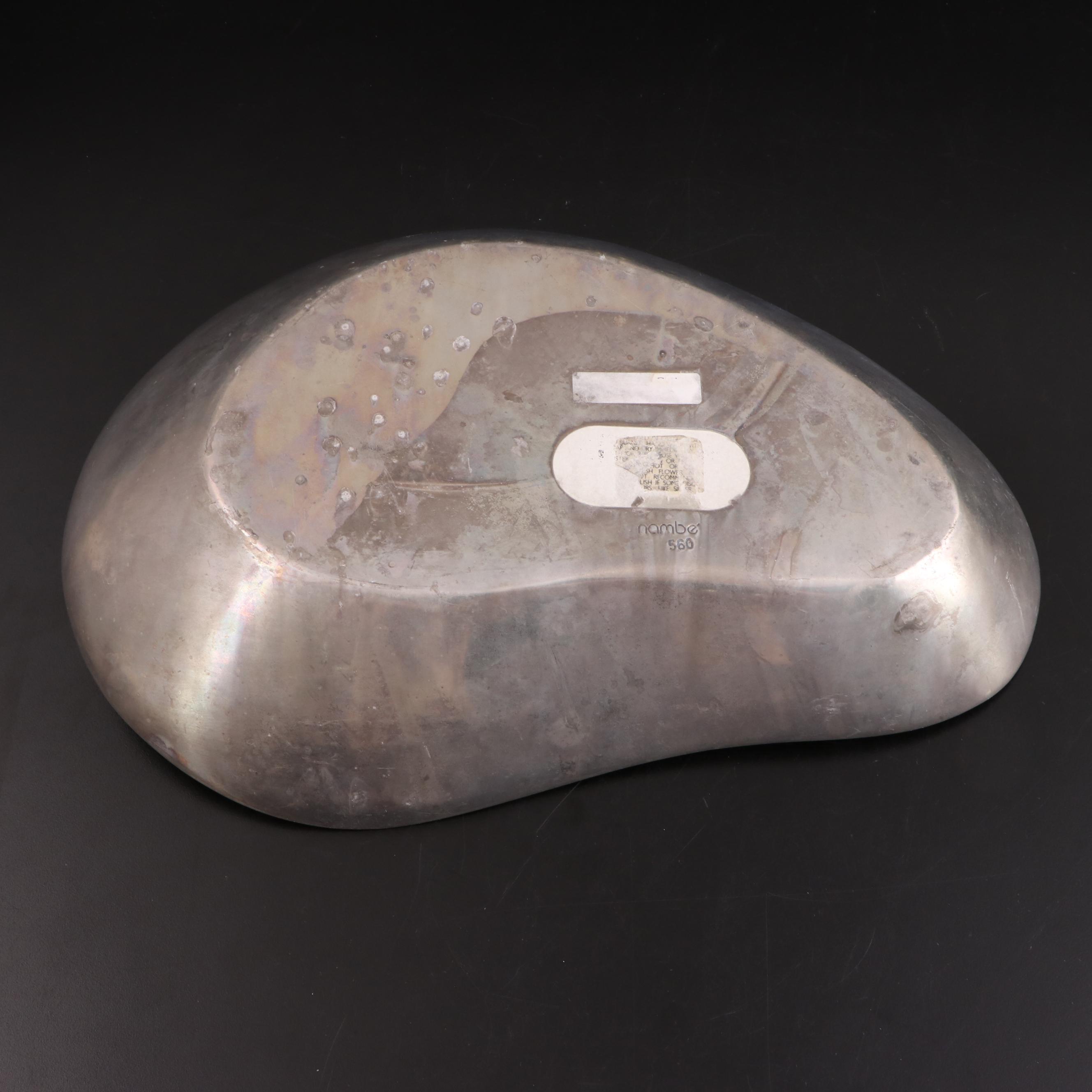 Nambé Classic Tray with "Dharma" Shrimp and Dip and Relish Bowl