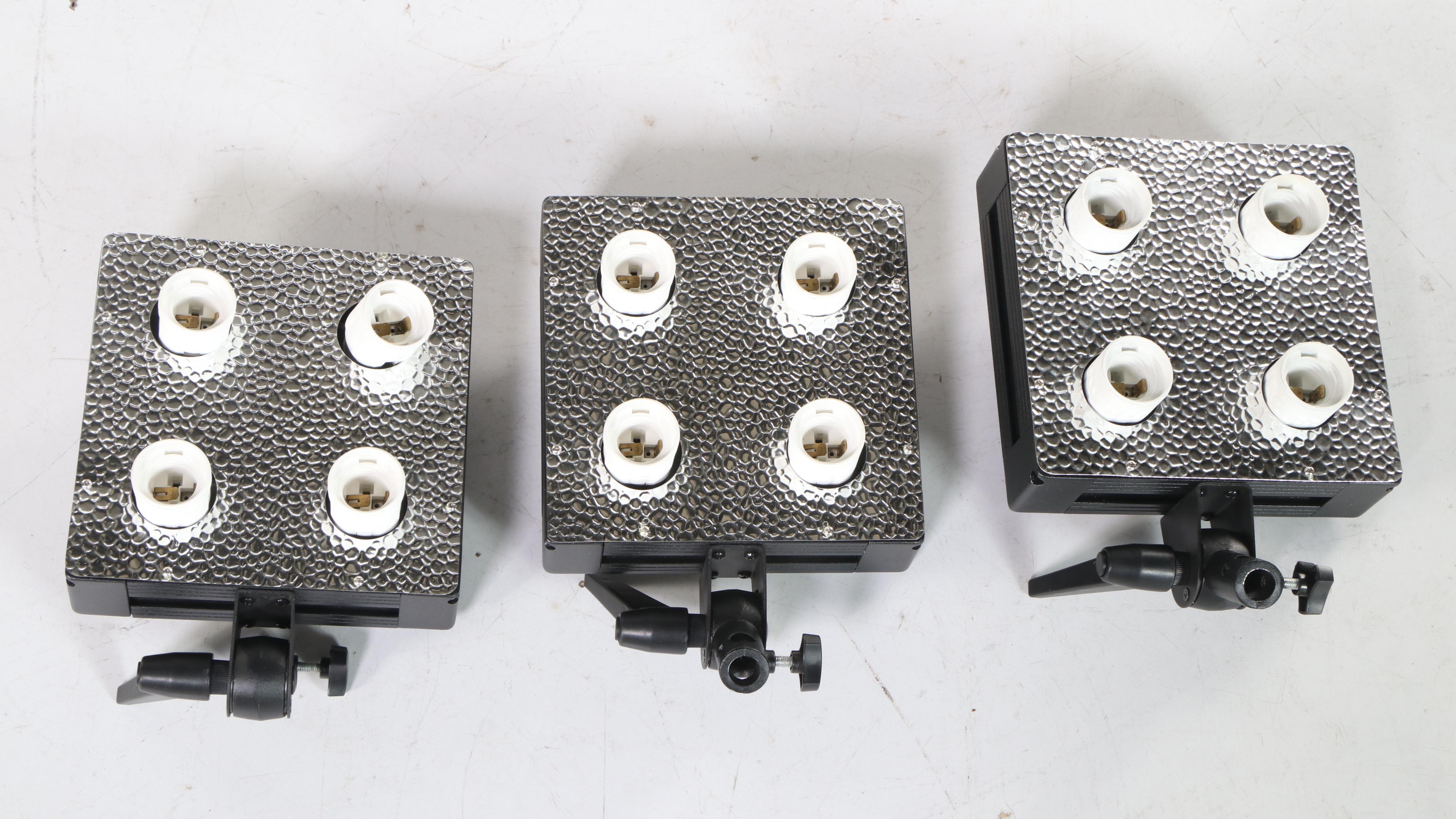 PBL MX flo4 Studio Studio Lights with Tripods and More Equipment