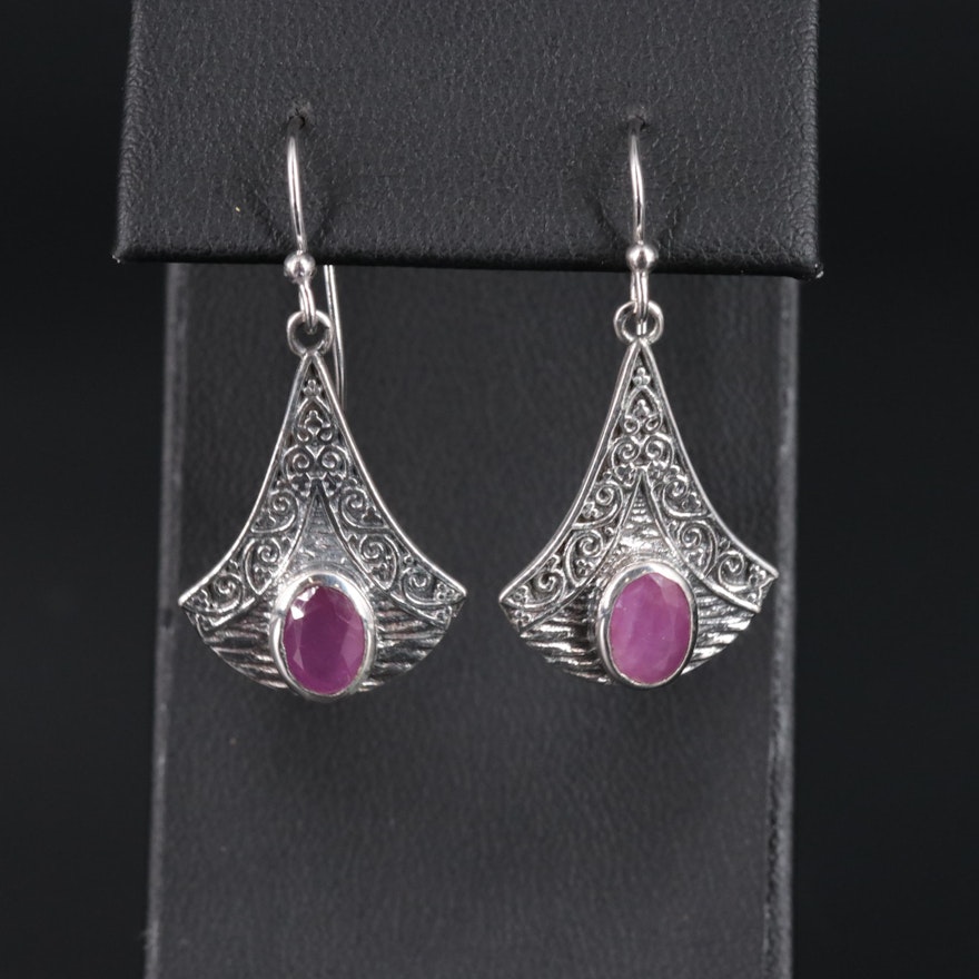 Sterling Silver Drop Earrings