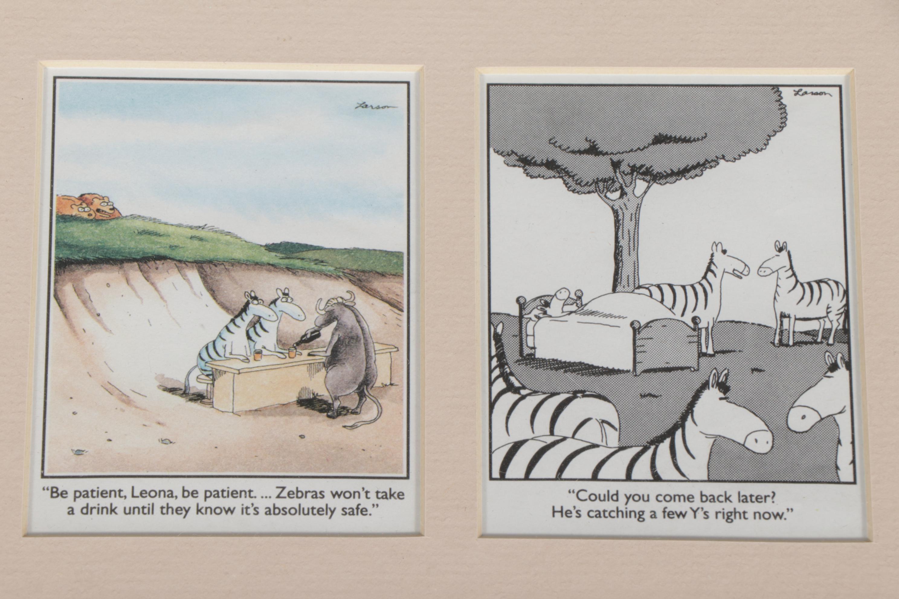 Newspaper Comic Strip Offset Lithographs and Postage Stamp Collection