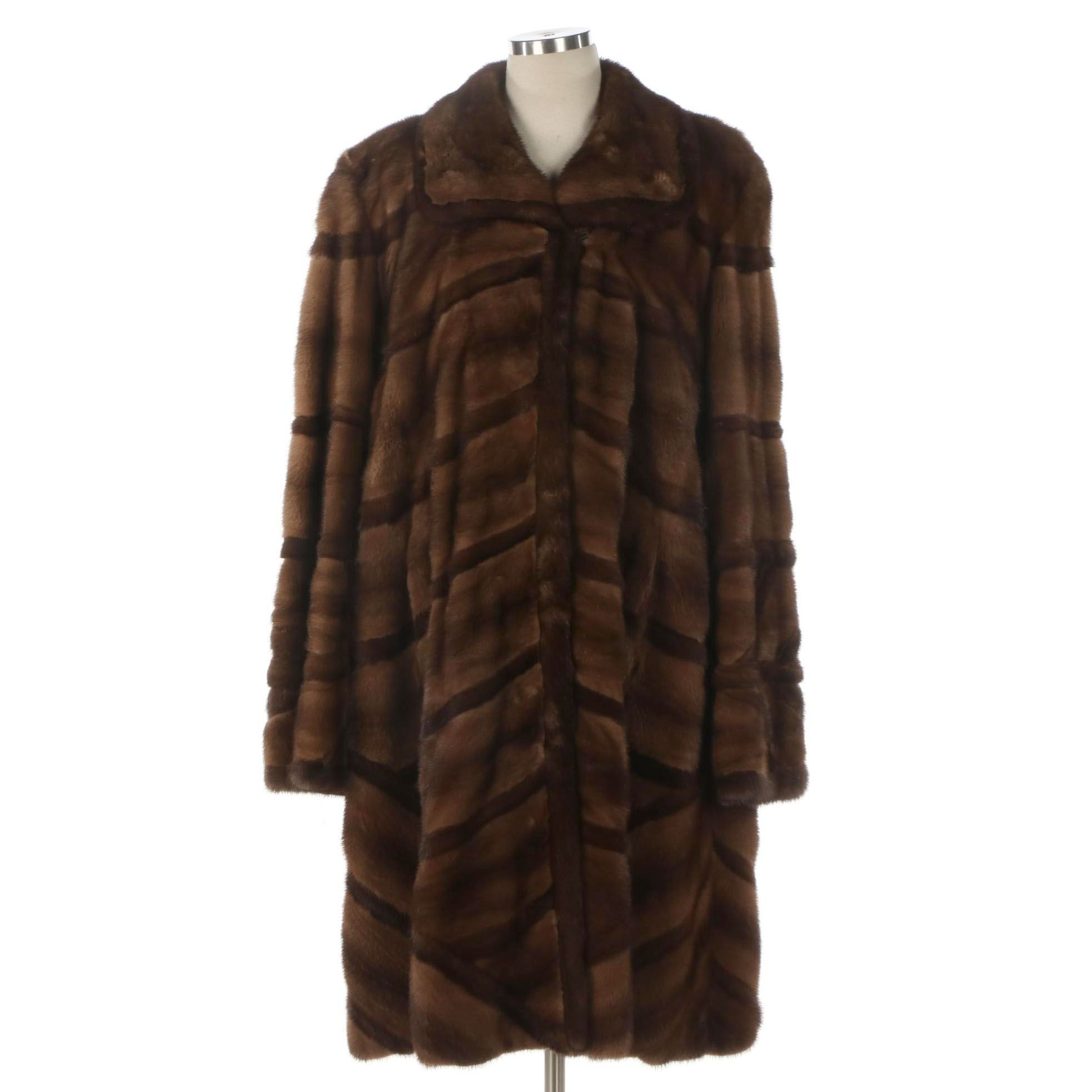 D'Arcy Moses Canadian Marten Fur Coat by Natural Furs for Saks Fifth Avenue