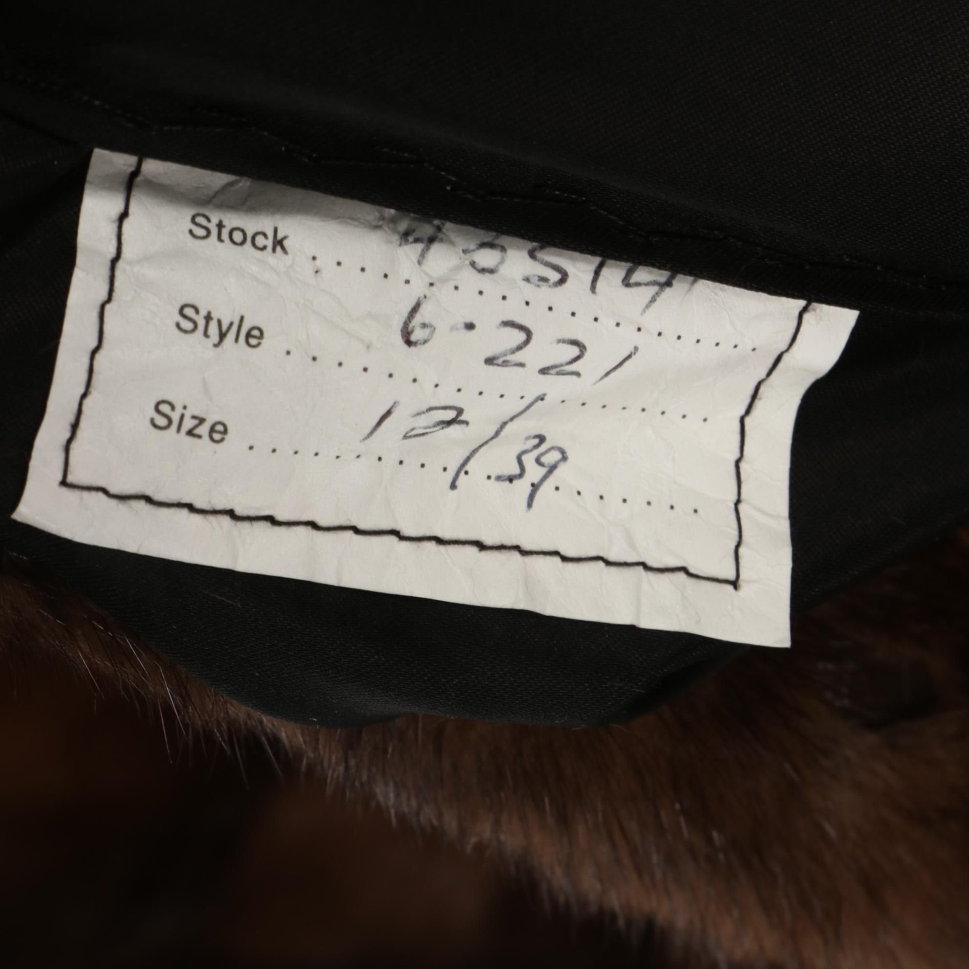 D'Arcy Moses Canadian Marten Fur Coat by Natural Furs for Saks Fifth Avenue