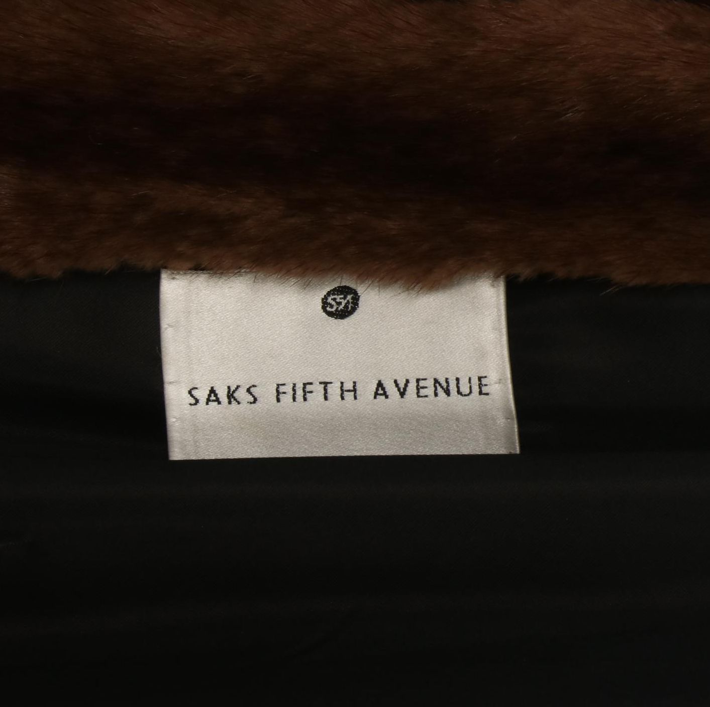 D'Arcy Moses Canadian Marten Fur Coat by Natural Furs for Saks Fifth Avenue