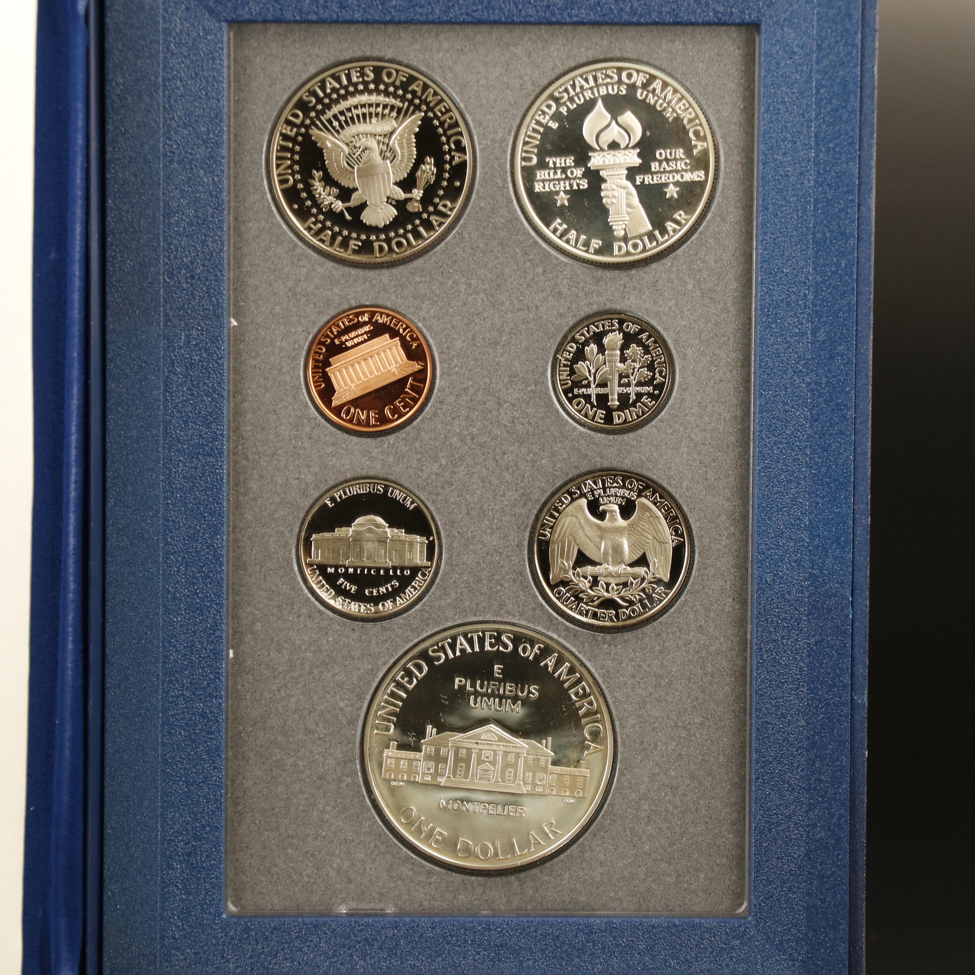 Three U.S. Mint Prestige Proof Sets